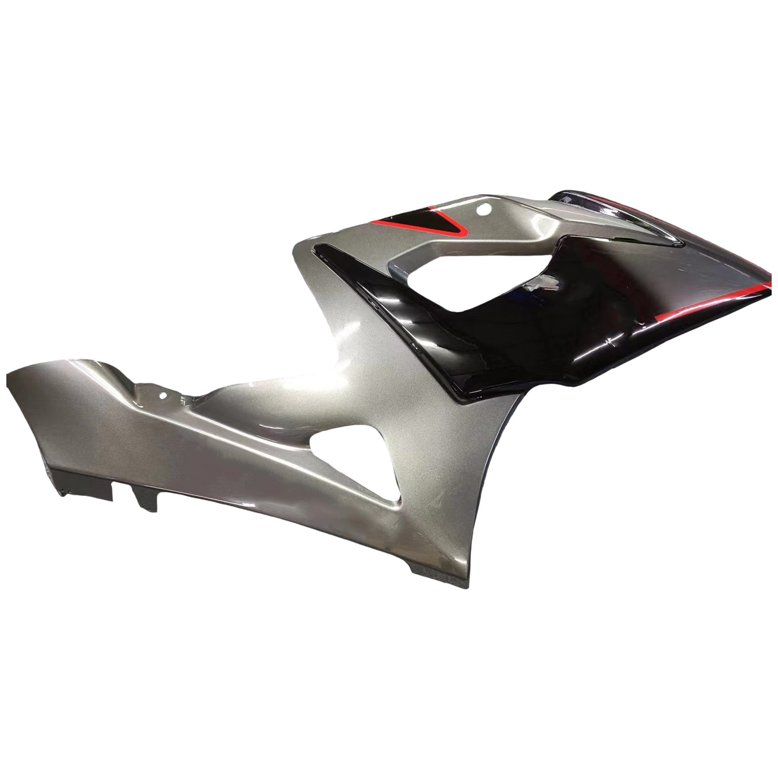 Amotopart 2005–2006 Suzuki GSXR 1000 Grau&Schwarzes Verkleidungsset