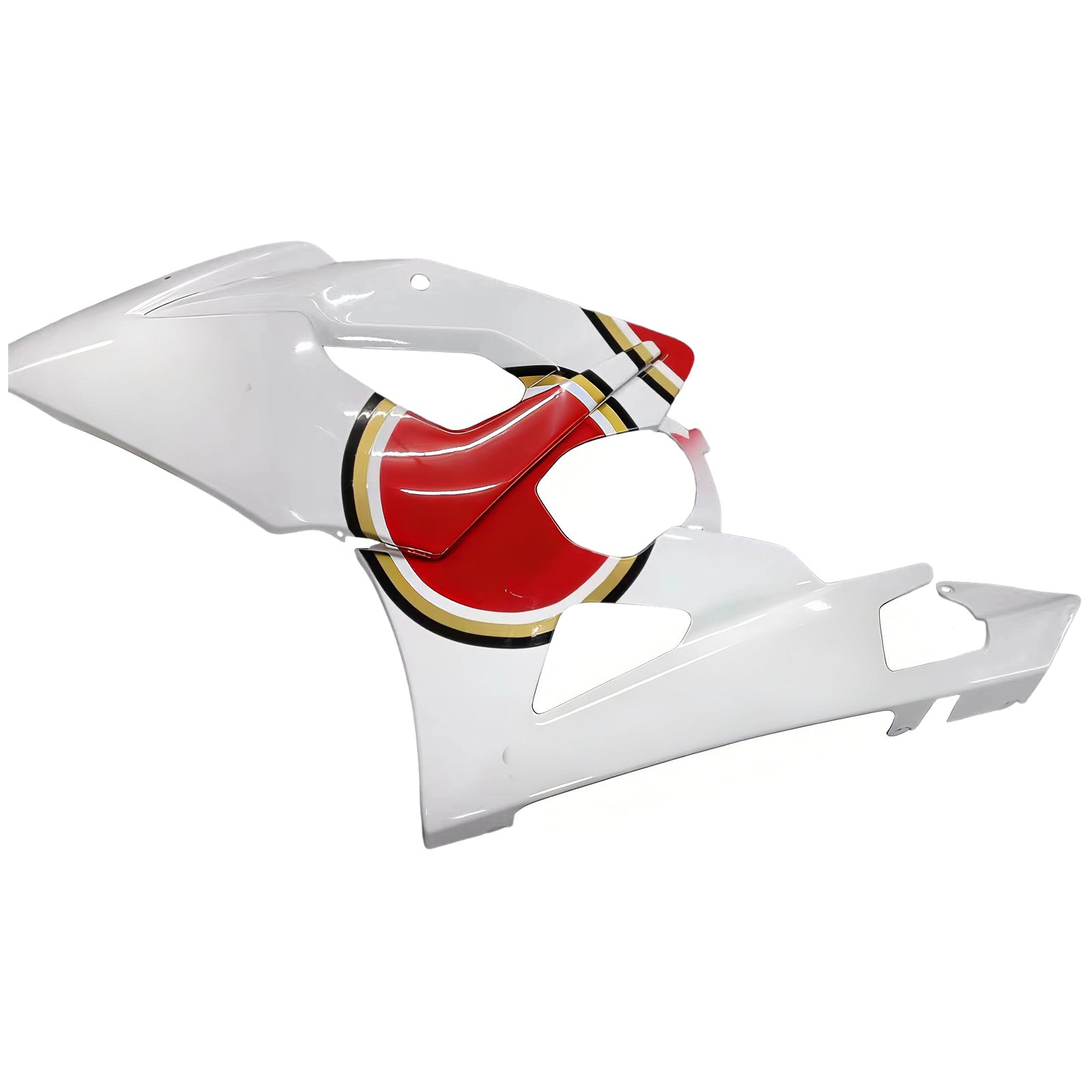 Amotopart 2005-2006 Suzuki GSXR1000 K5 White&Red Lucky Strike Fairing Kit