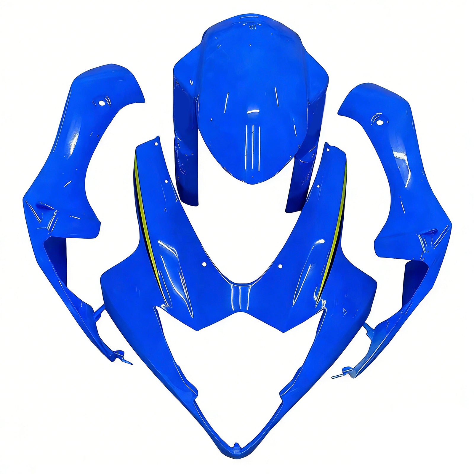 Amotopart 2005-2006 Suzuki GSXR1000 Blue Black Fairing Kit