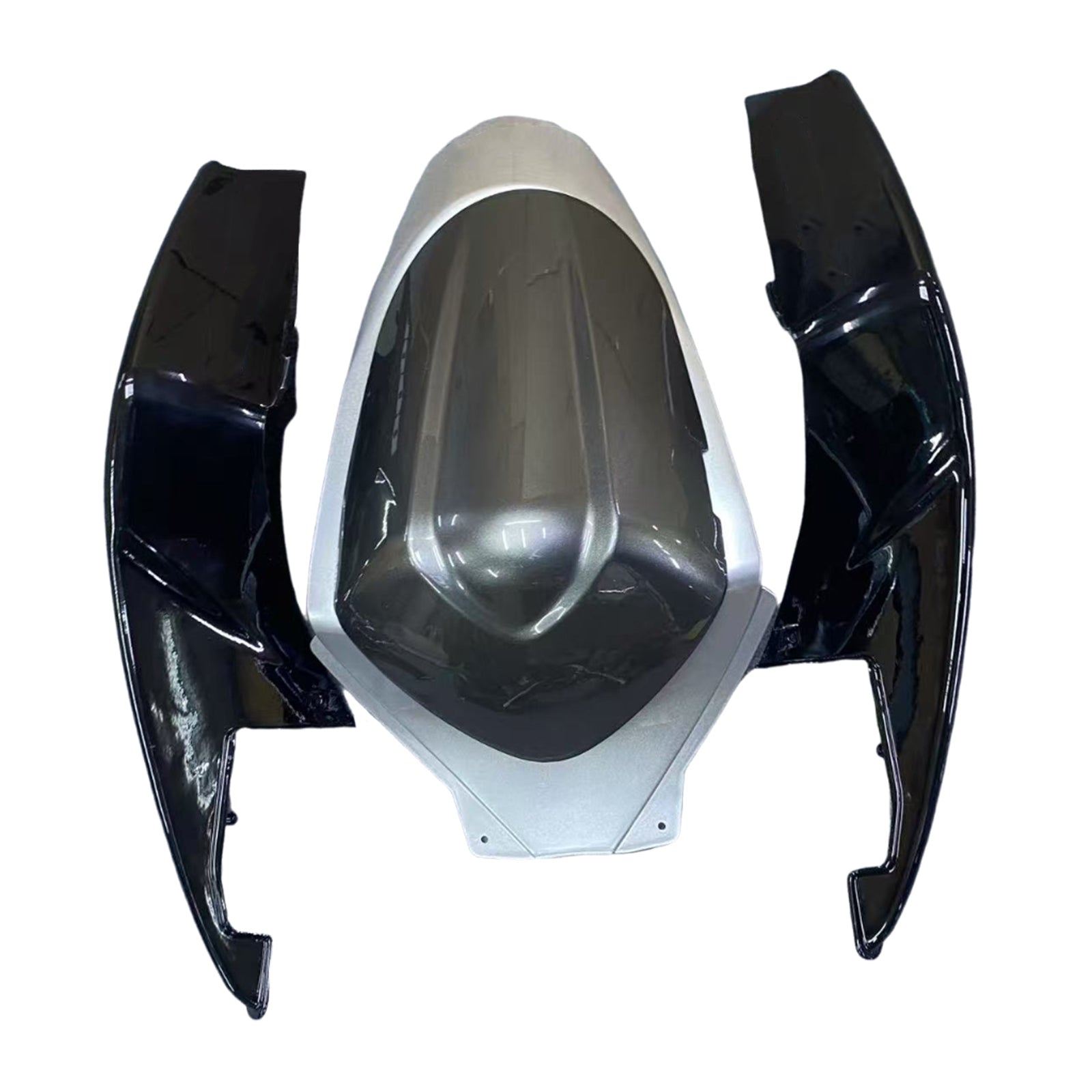 Amotopart 2005-2006 GSXR1000 スズキ フェアリング ブラック&グレー キット