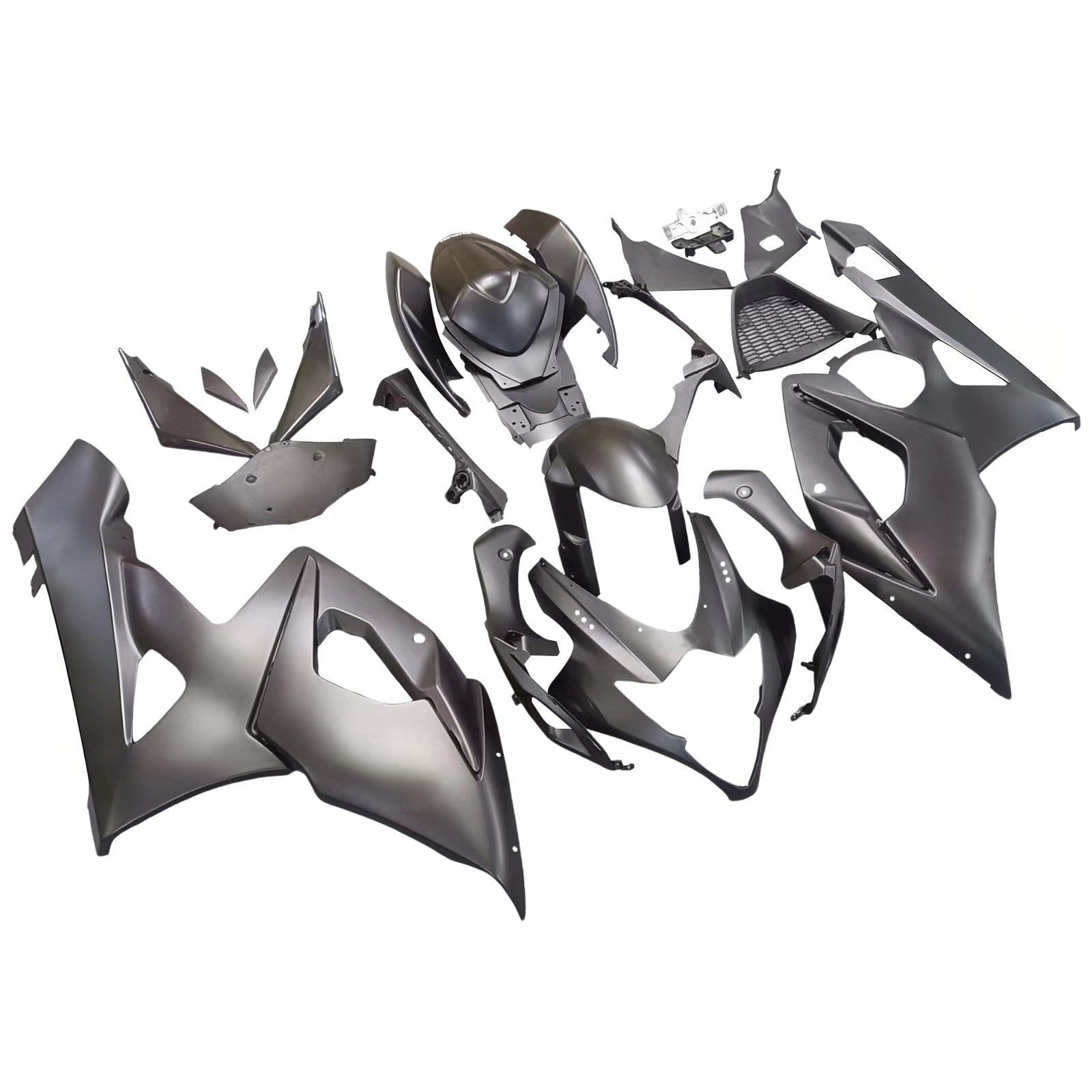 Amotopart 2005-2006 スズキ GSXR1000 K5 マットブラック ロゴフェアリングキット付き