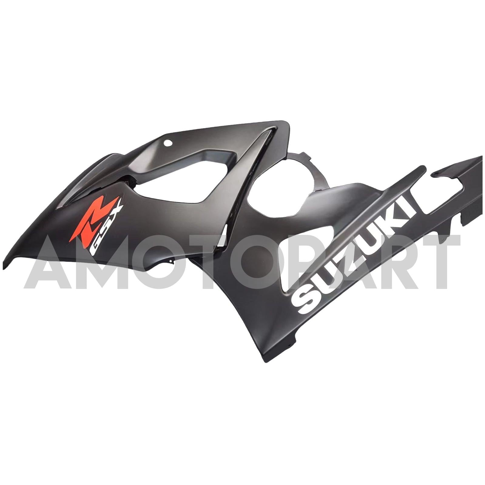Amotopart 2005-2006 Suzuki GSXR1000 K5 Matte Black with Logos Fairing Kit