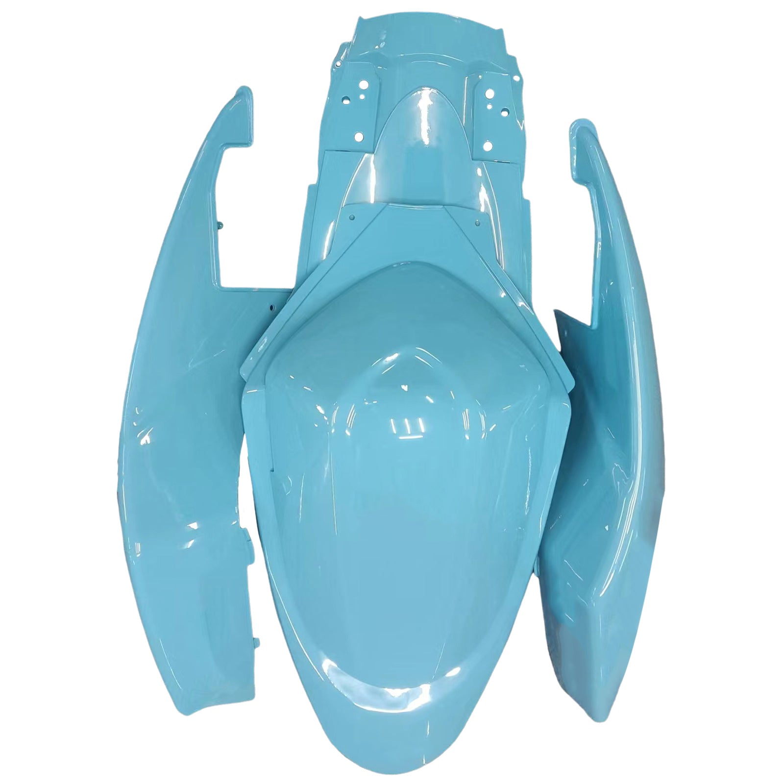 Amotopart 2005–2006 Suzuki GSXR1000 Verkleidung, hellblaues Kit