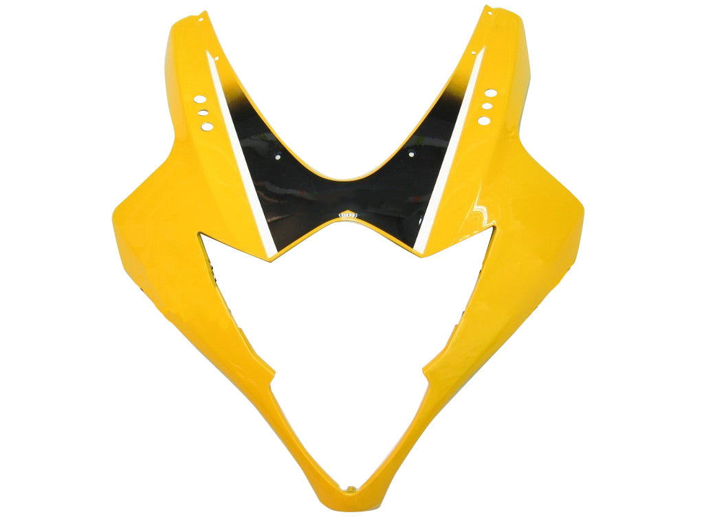 Amotopart 2005-2006 Suzuki GSXR1000 Black Yellow Fairing Kit