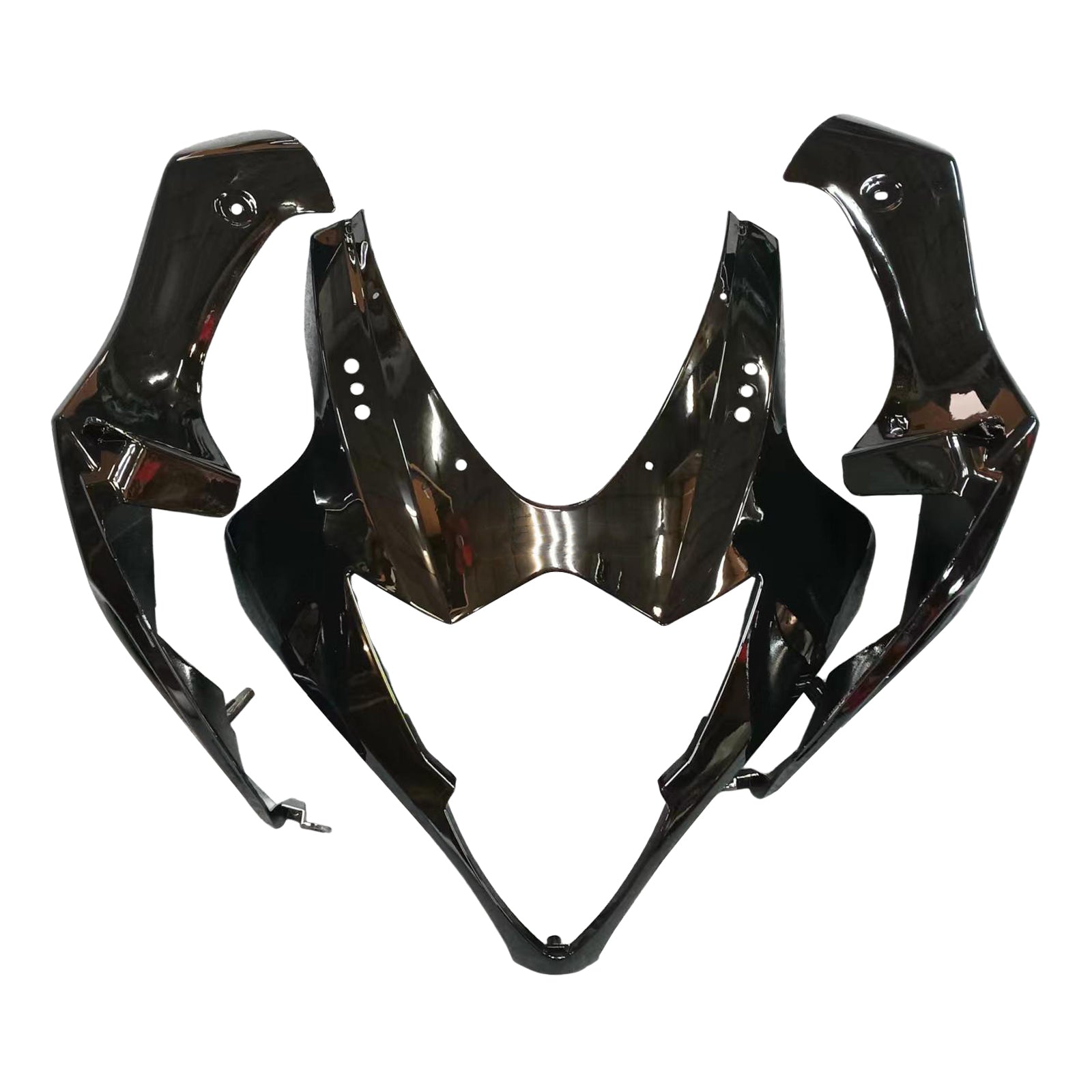 Amotopart 2005-2006 Suzuki GSXR1000 K5 Kit de carenado negro brillante