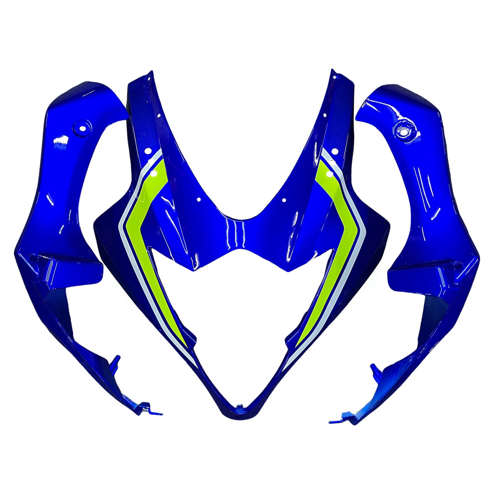 Amotopart 2005-2006 Suzuki GSXR1000 K5 Blau&Gelber Verkleidungssatz