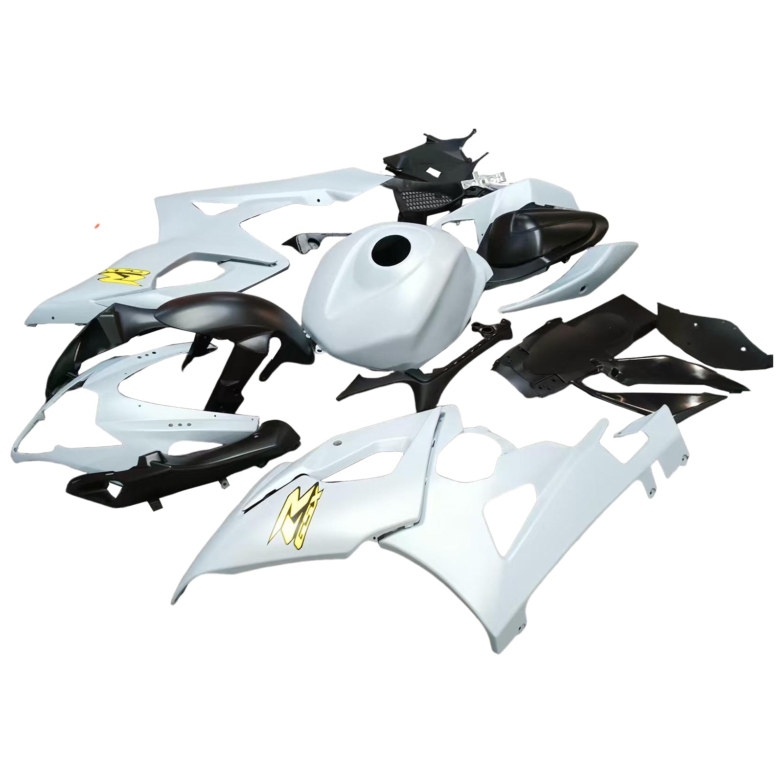 Amotopart 2005-2006 Suzuki GSXR1000 K5 Kit de carenagem cinza