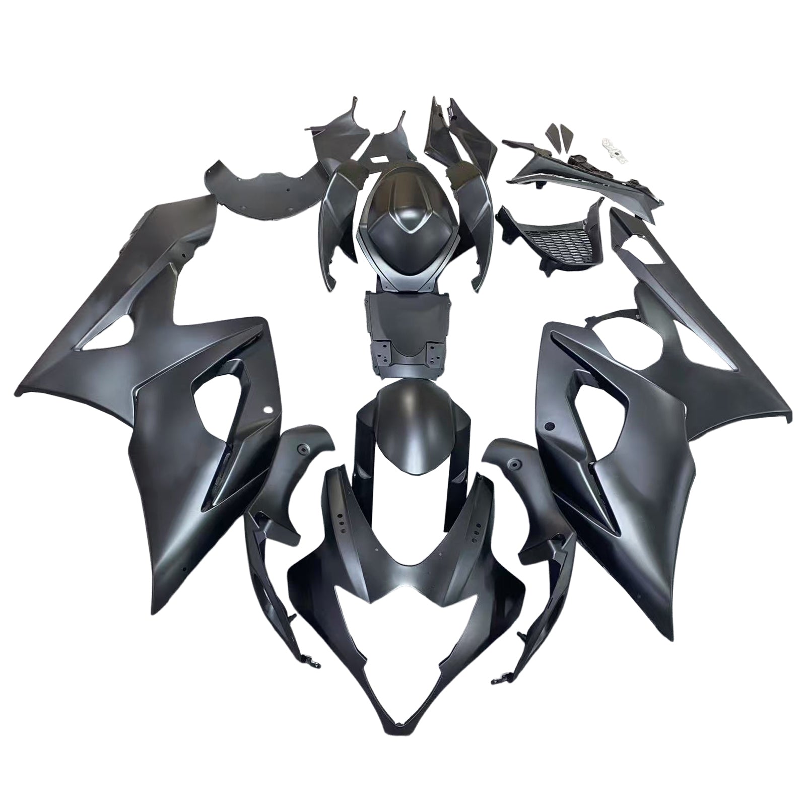 Amotopart 2005-2006 Suzuki GSXR1000 Fairing Matte Black Kit