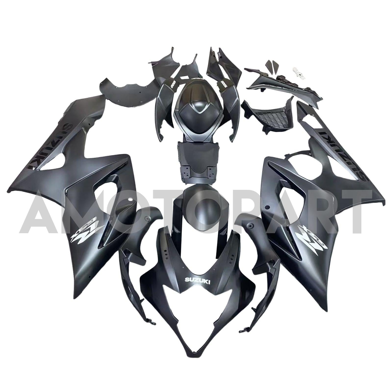 Amotopart 2005-2006 Suzuki GSXR1000 Fairing Mat Mat Black Kit
