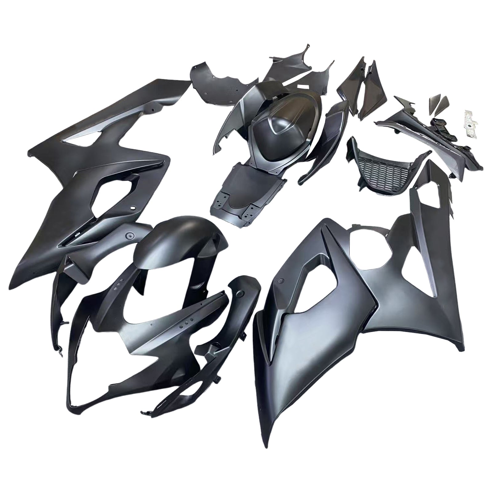 Amotopart 2005-2006 Suzuki GSXR1000 Fairing Matte Black Kit