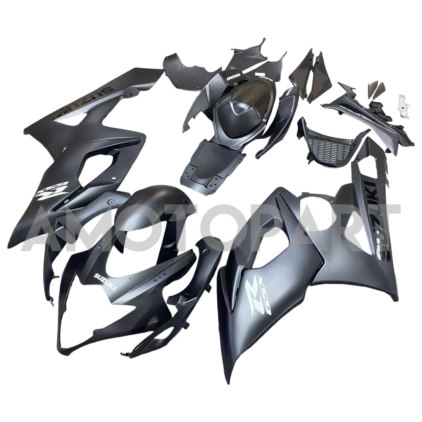 Amotopart 2005-2006 Suzuki GSXR1000 Fairing Mat Mat Black Kit