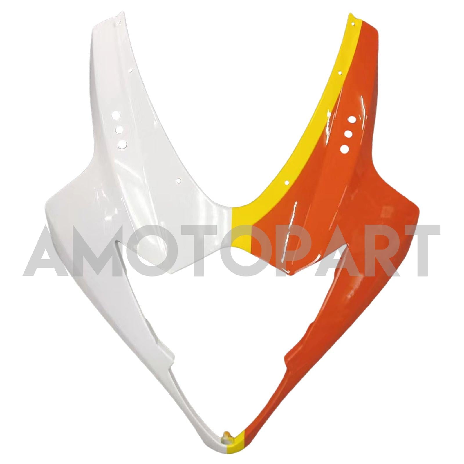 Amotopart 2005-2006 Suzuki GSXR1000 Fairing Orange & White Kit