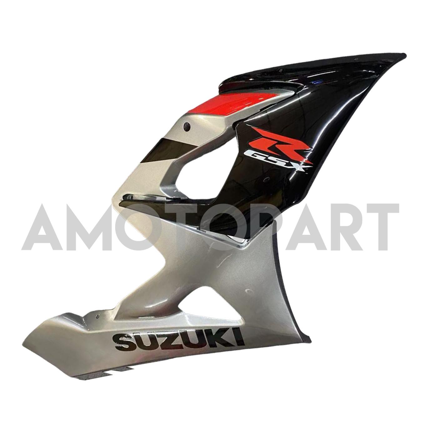 Amotopart 2005-2006 Suzuki GSXR1000 Fairing Black&Grey Kit