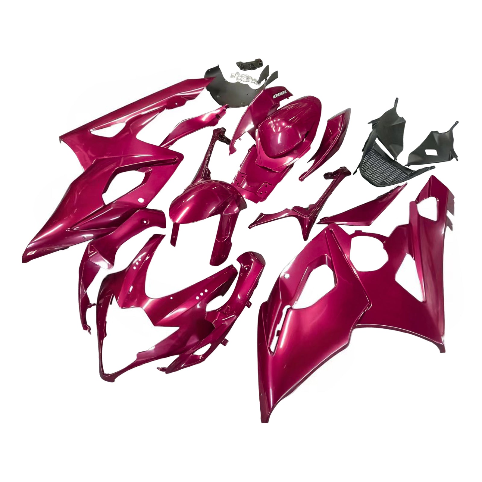 Amotopart 2005-2006 Suzuki GSXR1000 Fairing Marsala Red Kit