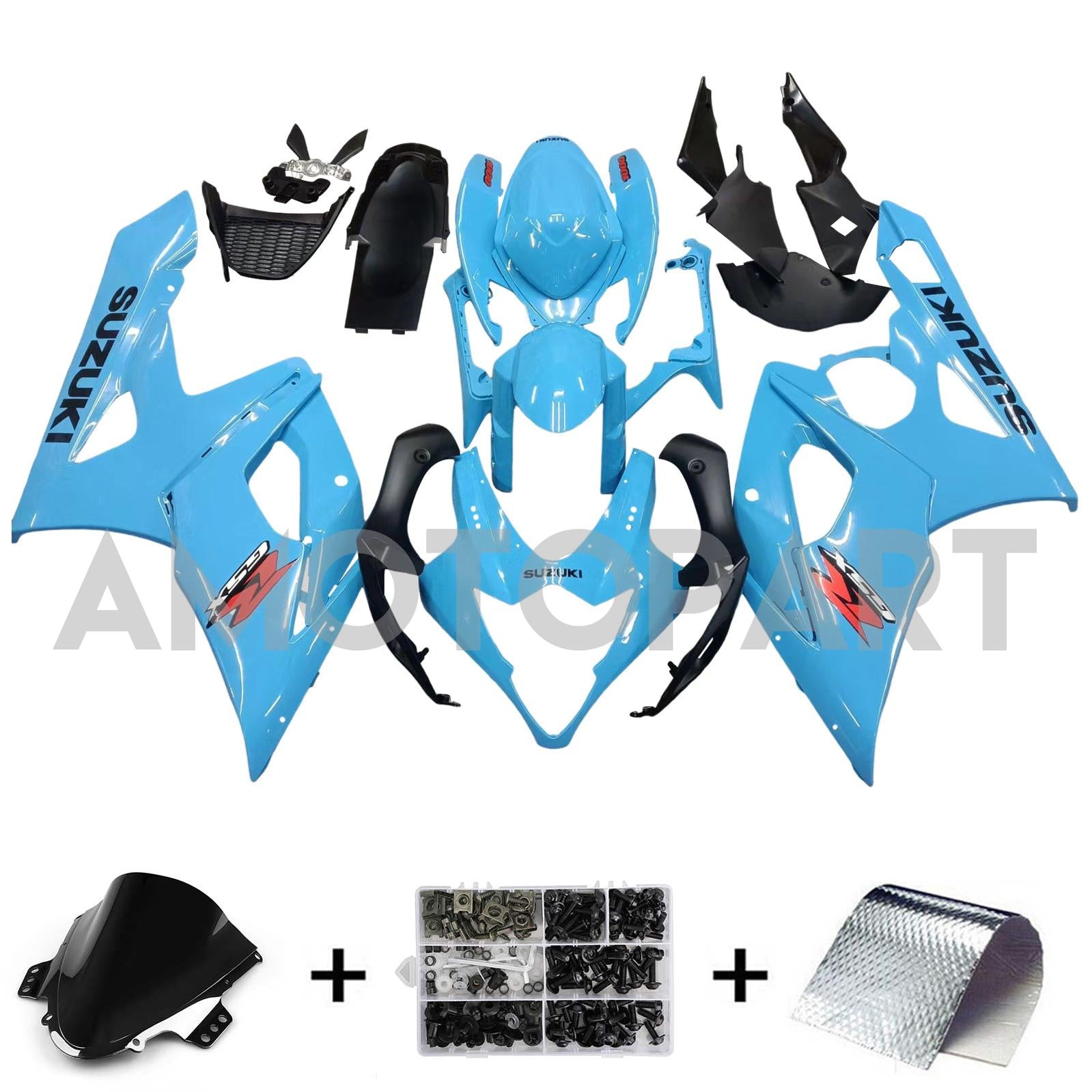 AMOTOPT 2005-2006 Suzuki GSXR1000 Kit Blue Blue
