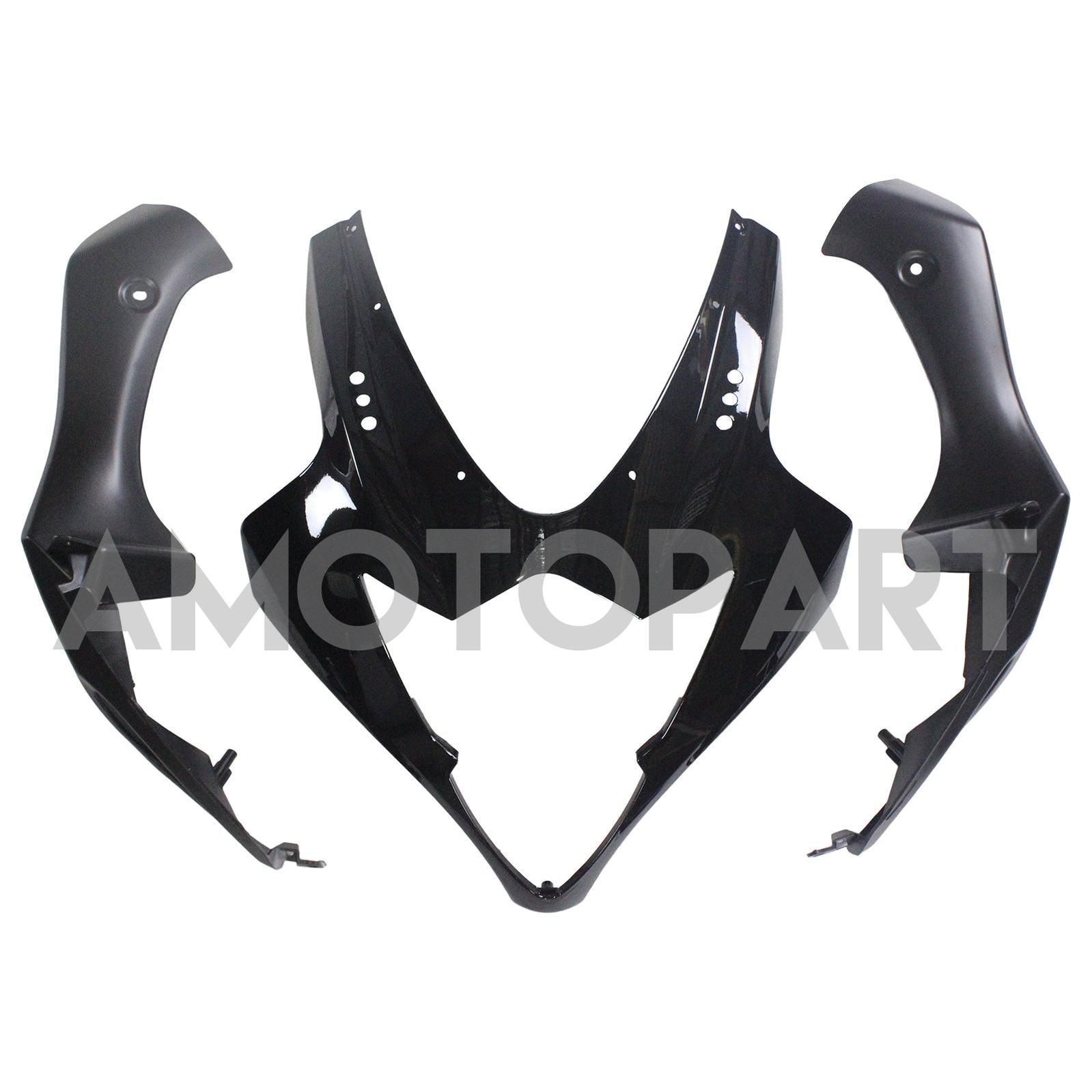 Amotopart 2005-2006 Suzuki GSXR1000 Fairing Black Sharkteeth Kit