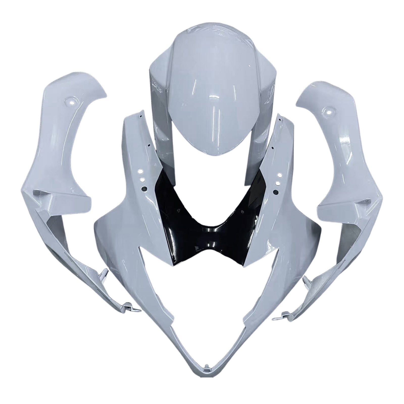 Amotopart 2005-2006 Suzuki GSXR1000 Fairing Grey&Black Kit