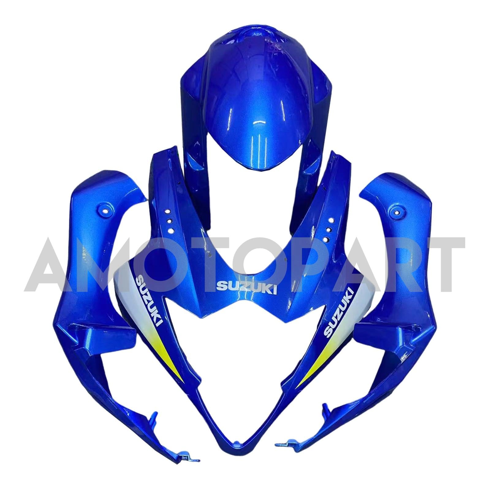Amotopart 2005-2006 Suzuki GSXR1000 Fairing Blue Style4 Kit
