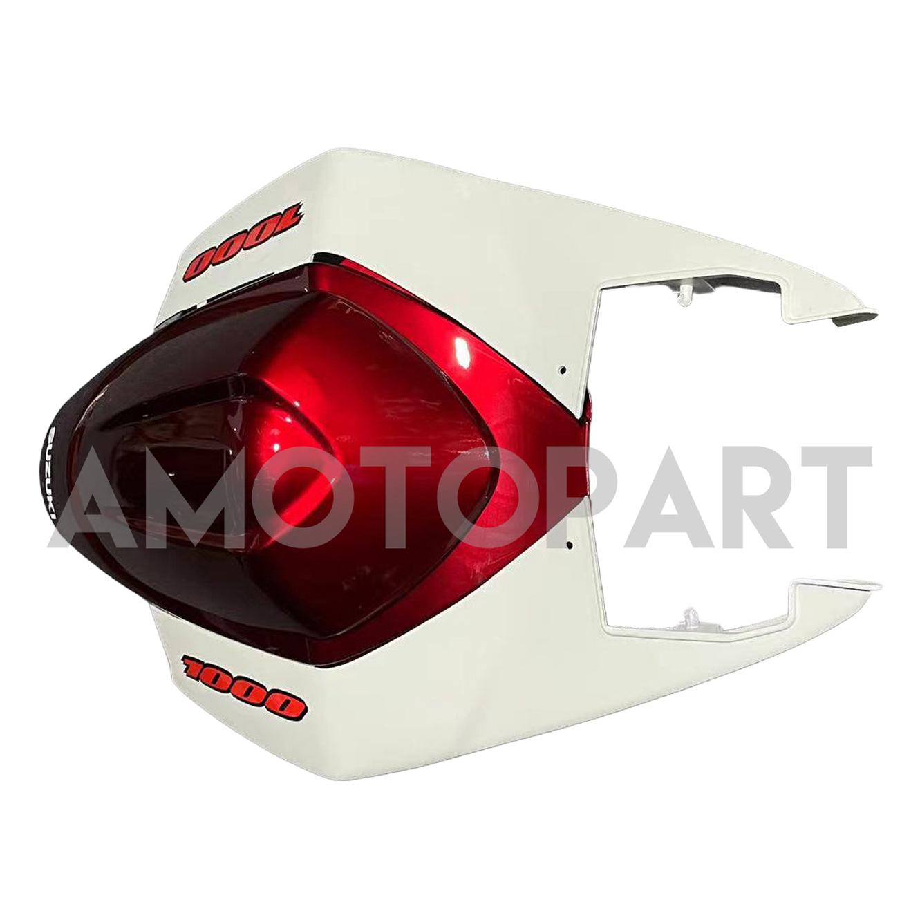 Amotopart 2005-2006 K5 GSXR1000 Suzuki Red & White Fairing Kit
