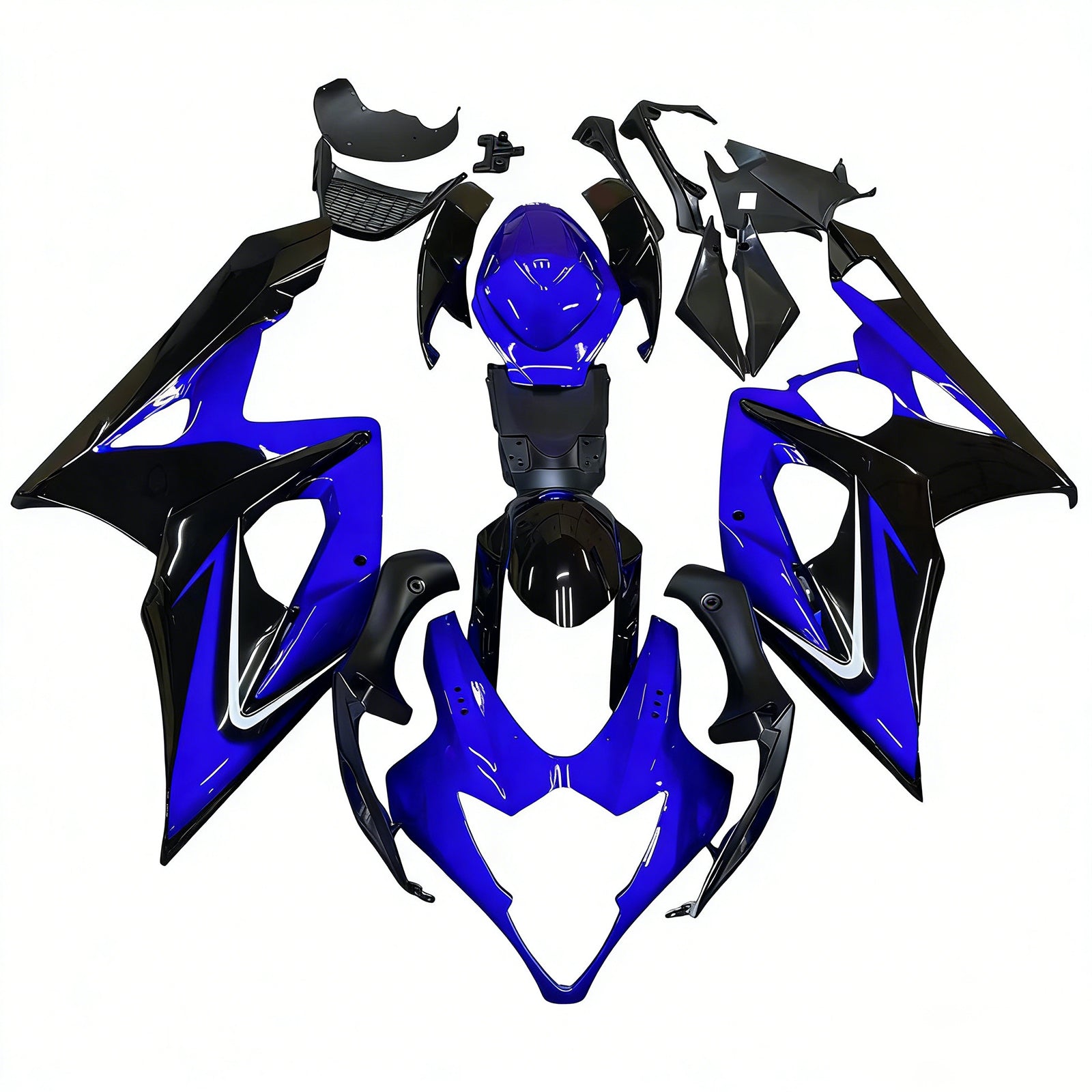 Amotopart 2005-2006 K5 GSXR1000 Suzuki Blue&Black Style1 Fairing Kit