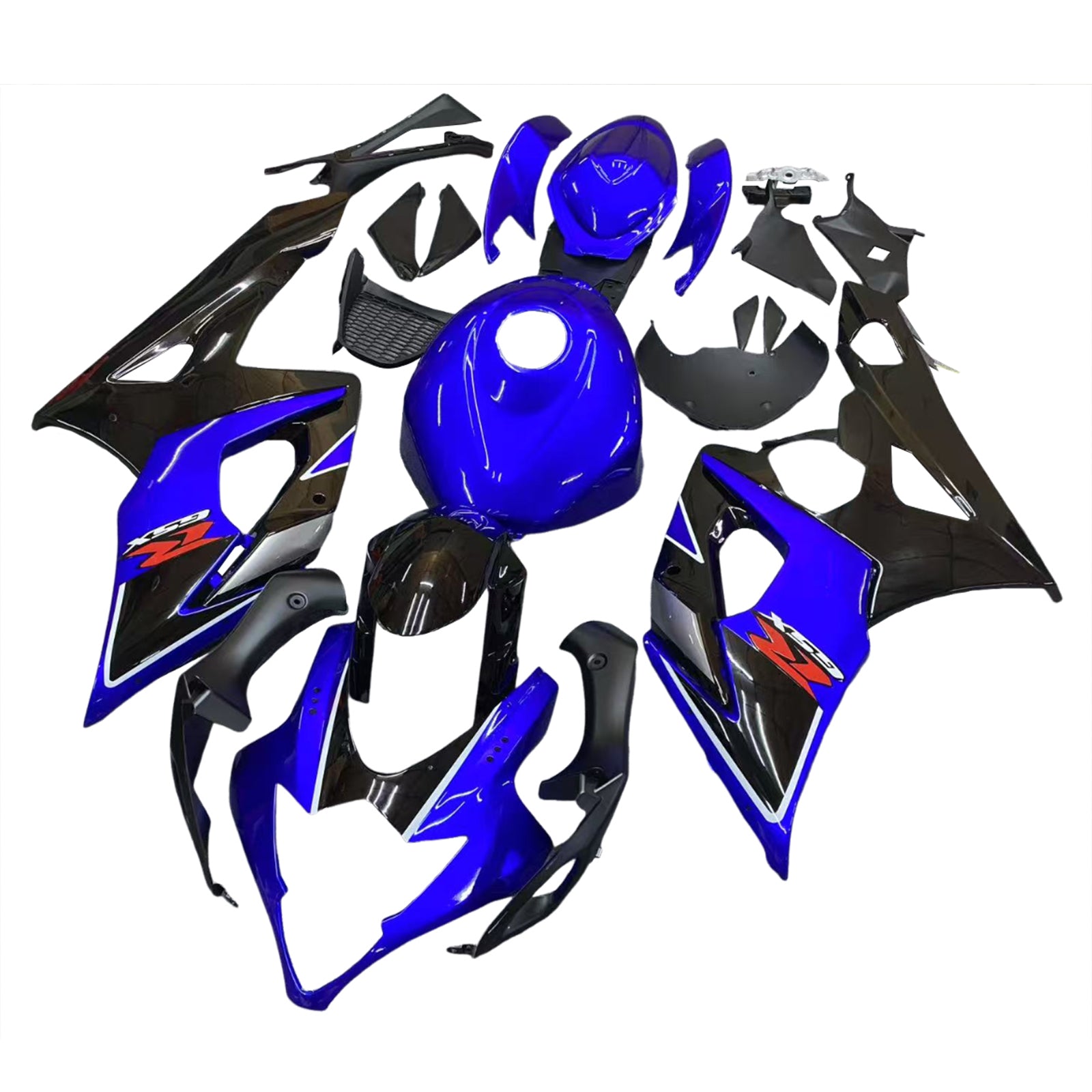 Amotopart 2005-2006 K5 GSXR1000 Suzuki Blue&Black Style2 Fairing Kit