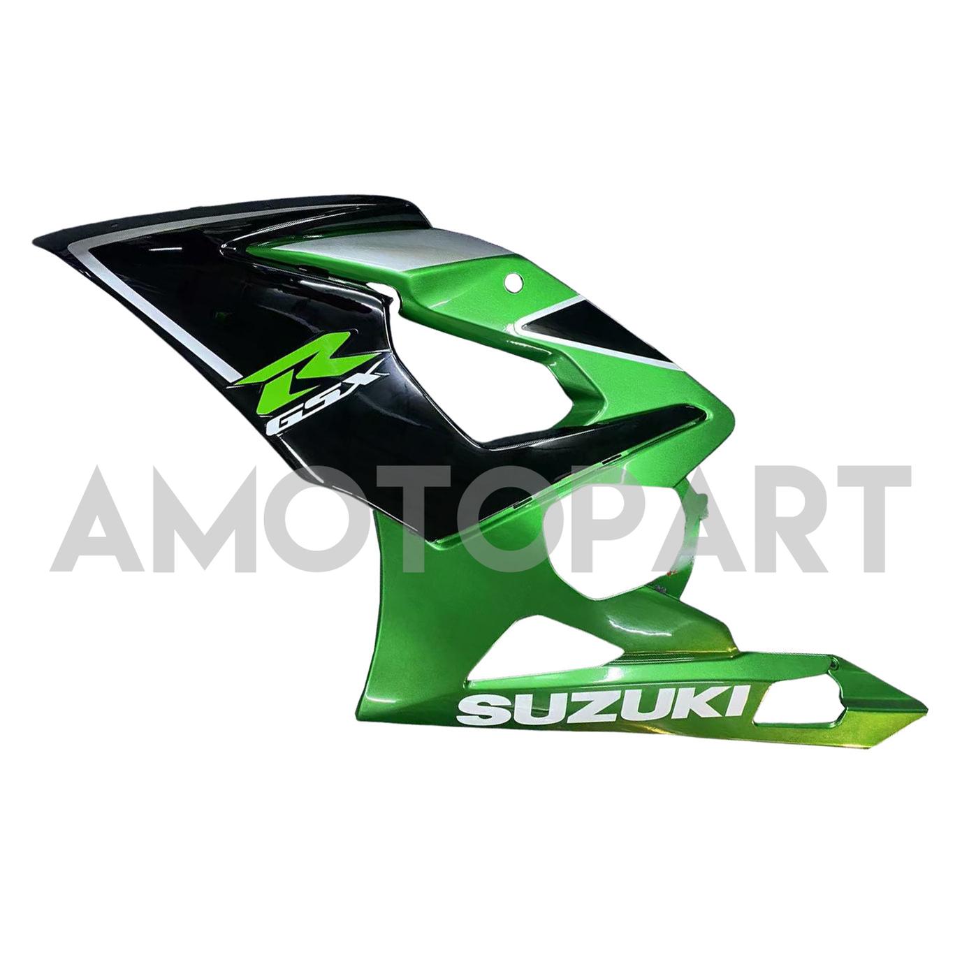 Amotopart 2005-2006 K5 GSXR1000 Suzuki Green&Black Fairing Kit