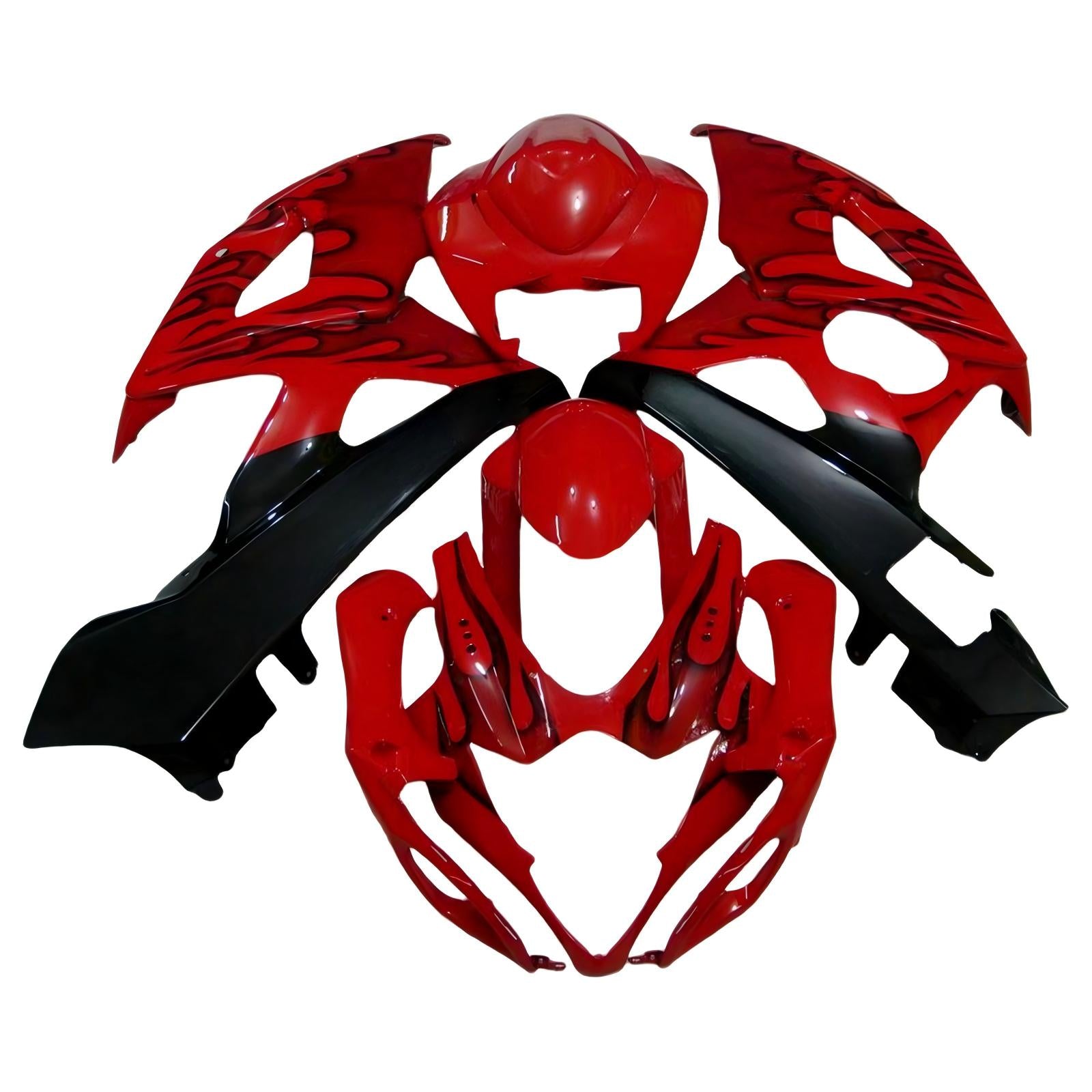 Amotopart 2005-2006 K5 GSXR1000 Suzuki Red&Black Style2 Fairing Kit