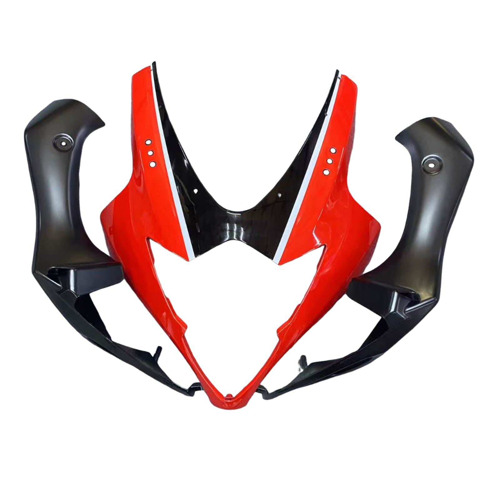 Amotopart 2005-2006 K5 GSXR1000 Suzuki Red & Black Style3 Kit de carenagem