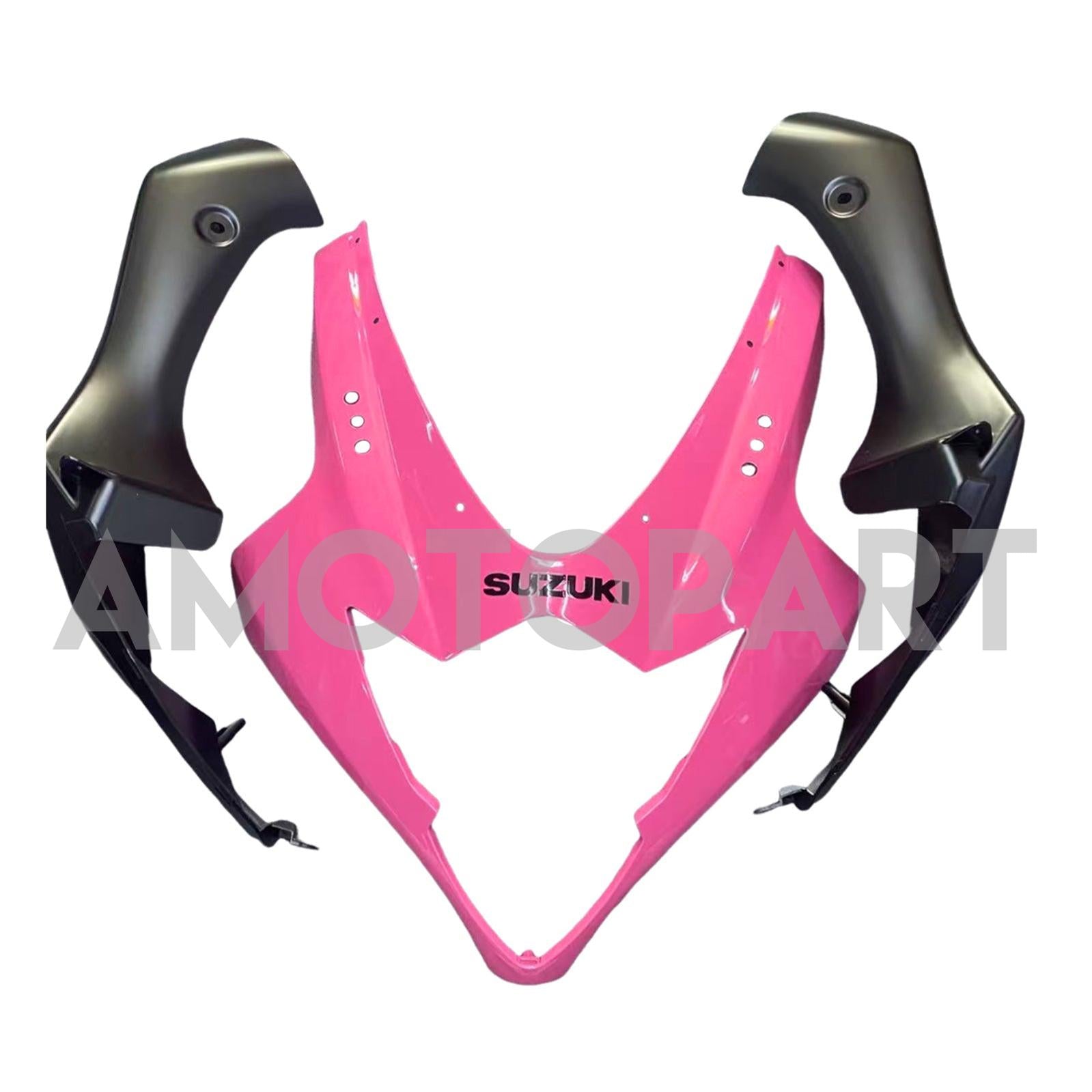 Amotopart 2005–2006 K5 GSXR1000 Suzuki Pink&Schwarzes Verkleidungskit