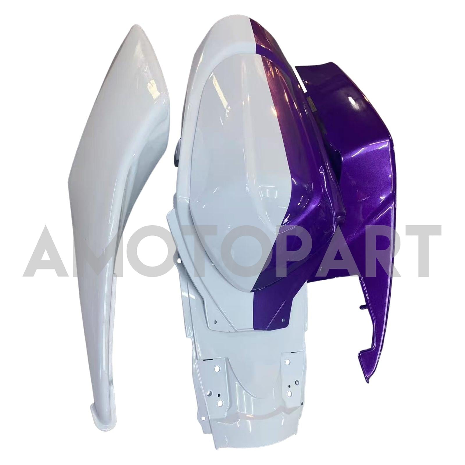 Amotopart 2005-2006 Suzuki GSXR1000 Purple White Fearing Kit