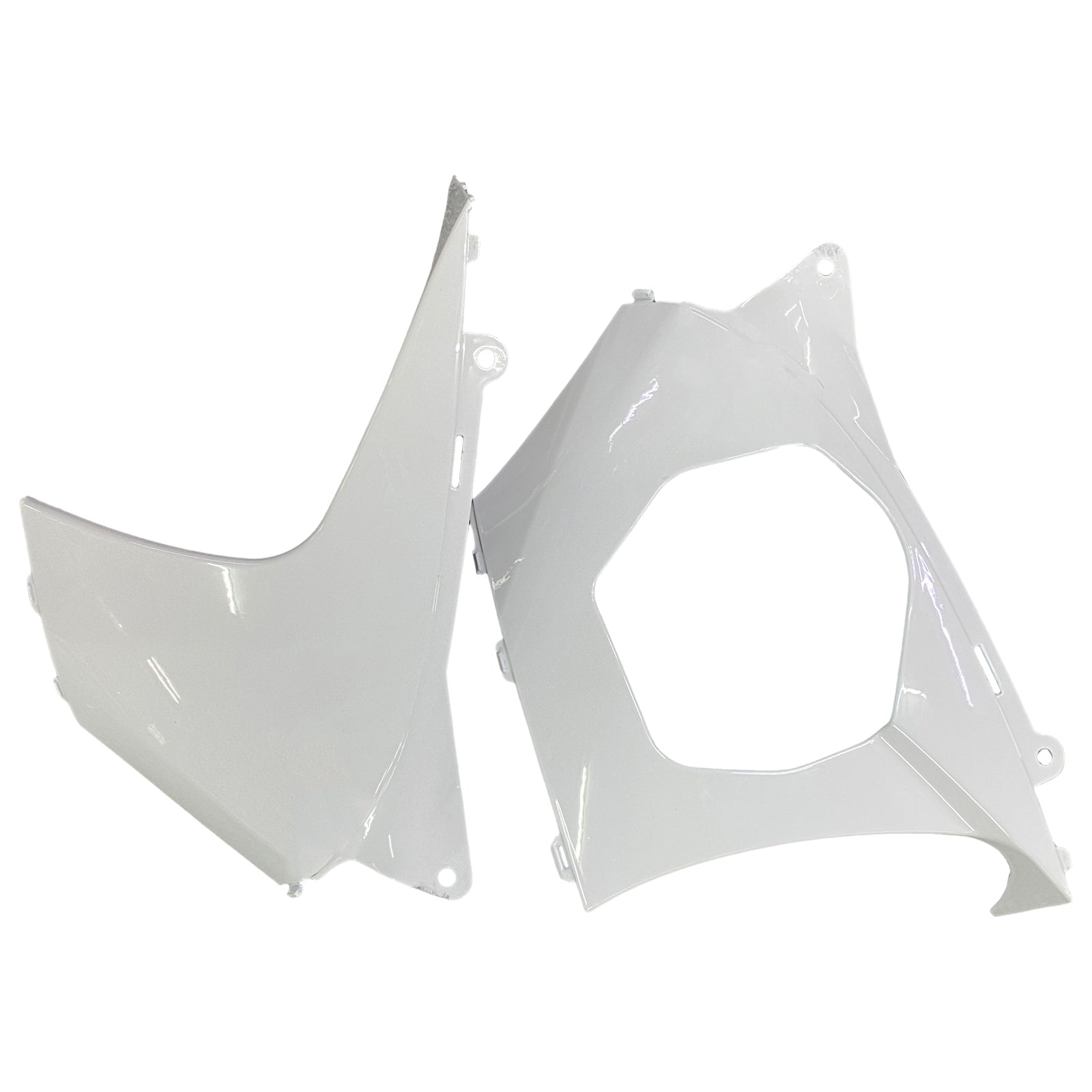 Amotopart 2007-2008 Suzuki GSXR1000 Fairing White&Black Line Kit