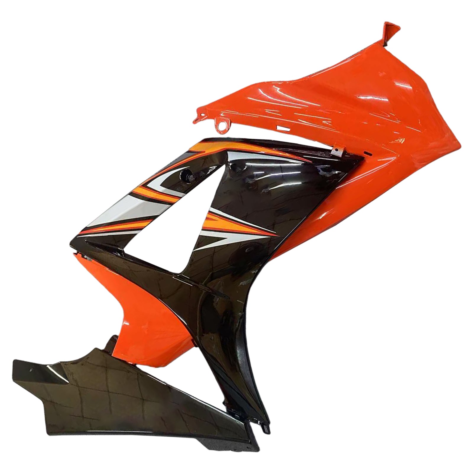 Amotopart 2007-2008 Suzuki GSXR1000 Black Orange Fairing Kit