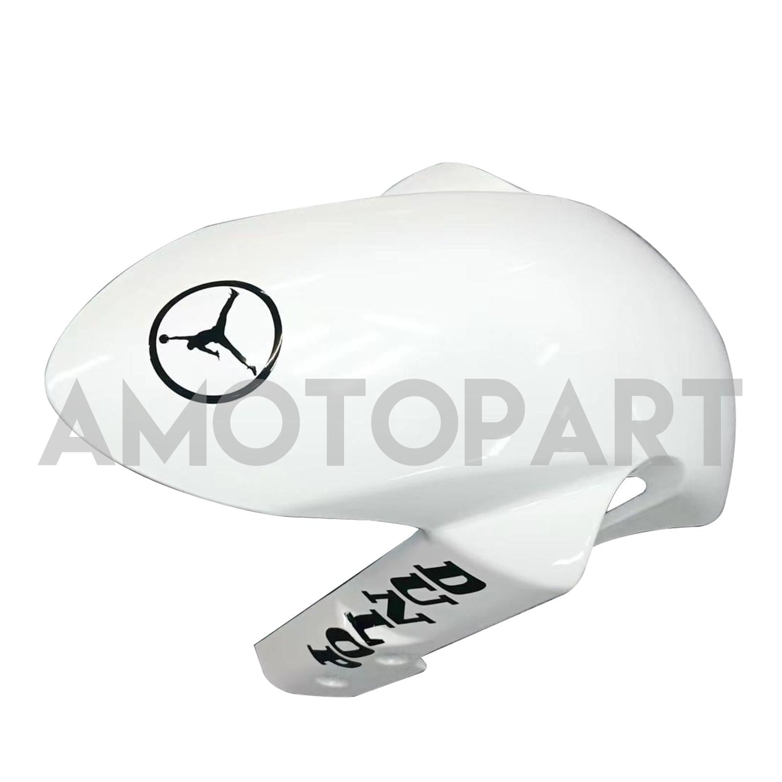 Amotopart 2007-2008 Suzuki GSXR1000 White Black Fairing Kit