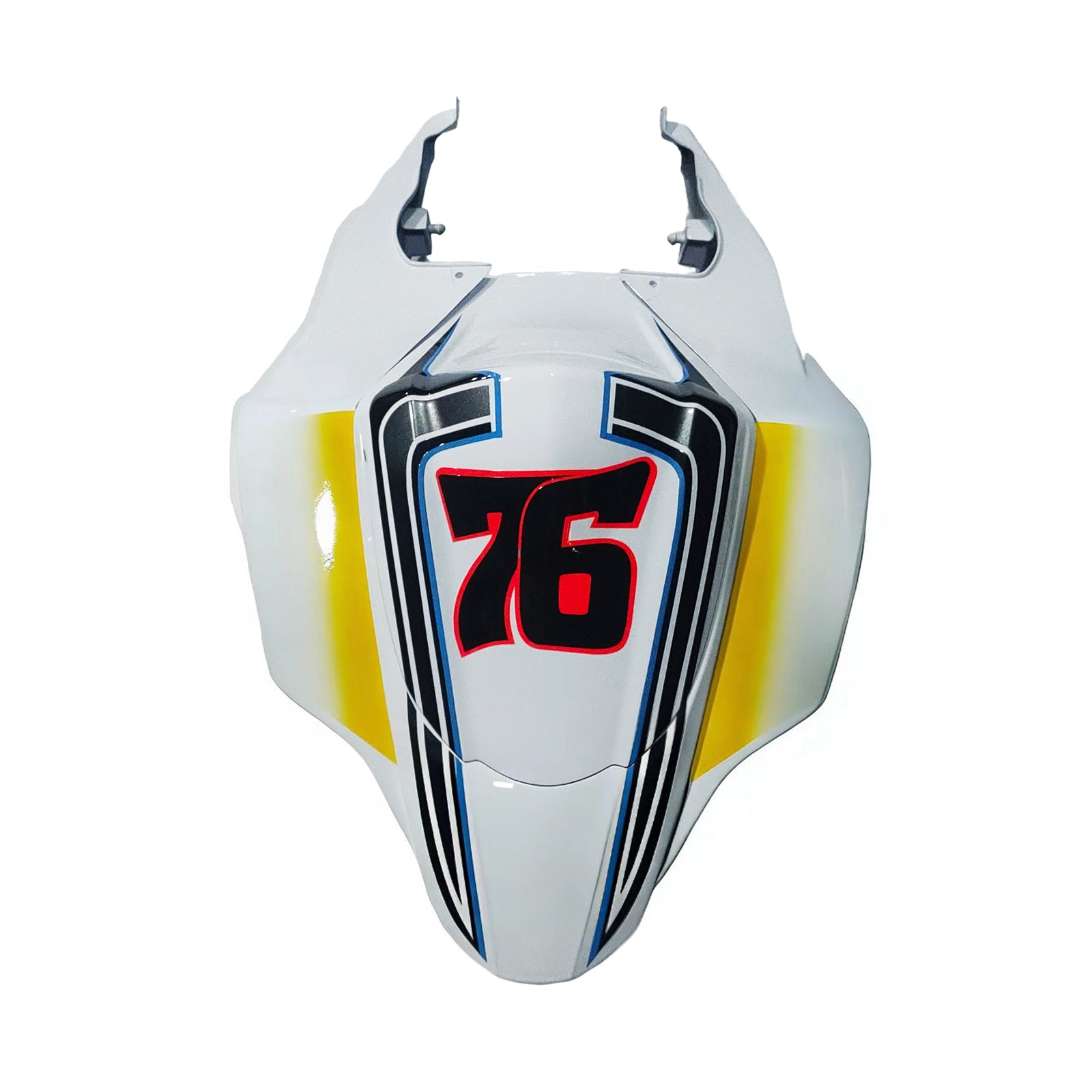 Amotopart 2007-2008 Suzuki GSXR1000 Black White Yellow Fairing Kit
