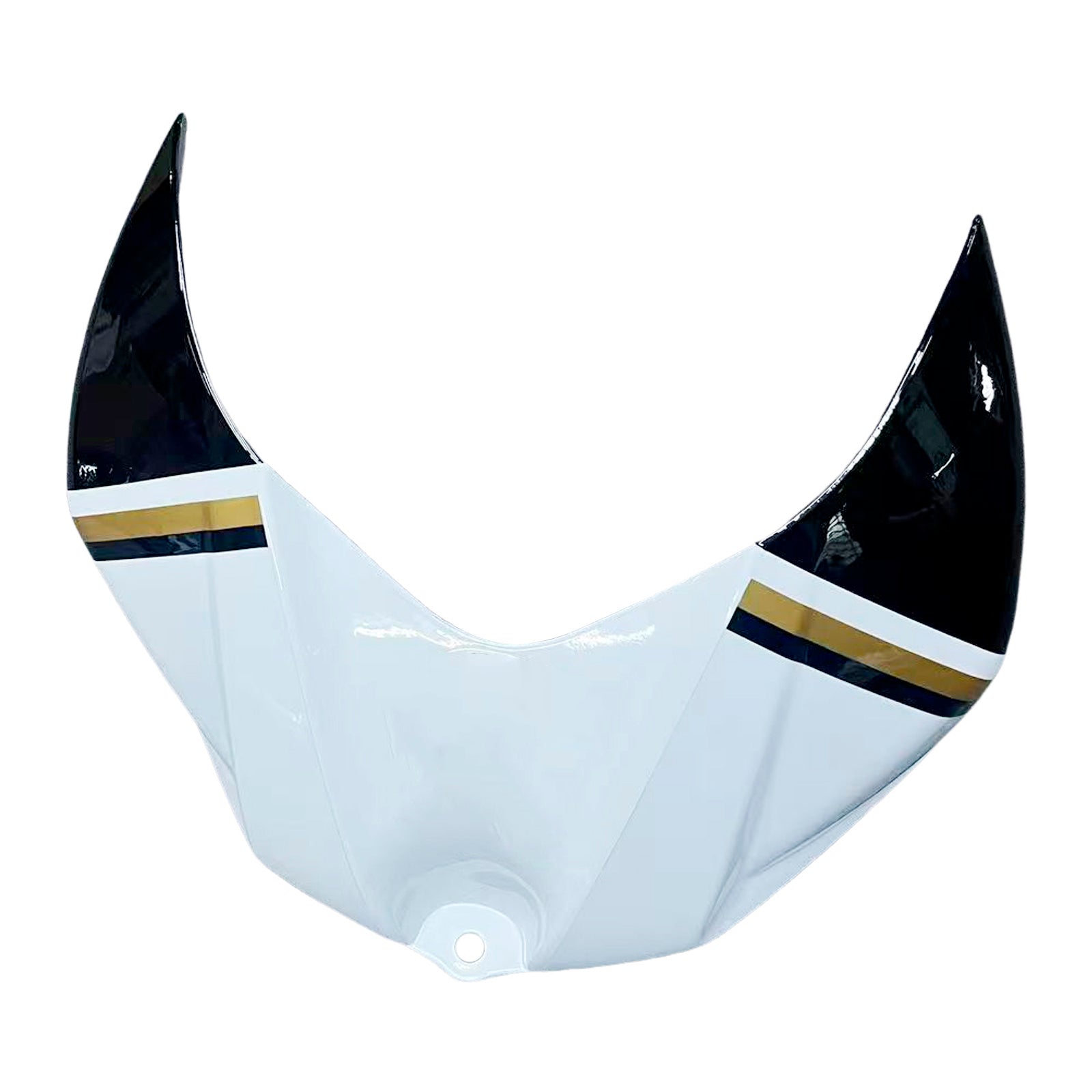 Amotopart 2007-2008 Suzuki GSXR1000 White Black Fairing Kit