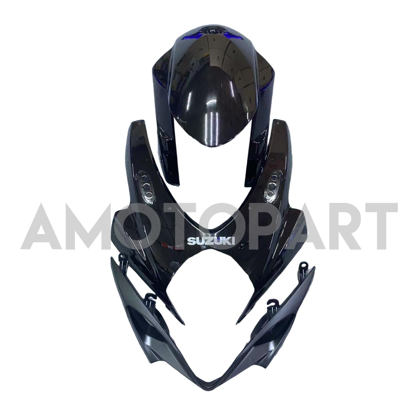Amotopart 2007-2008 Suzuki GSXR1000 Fairing Blue&Black Kit