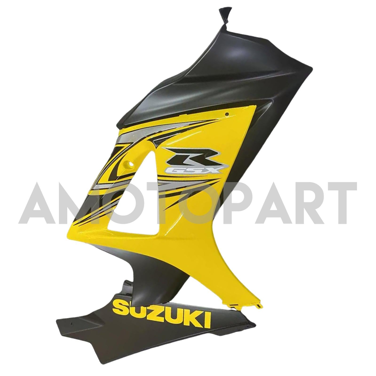 Amotopart 2007–2008 Suzuki GSXR1000 Verkleidung, Gelb&Schwarzes Kit