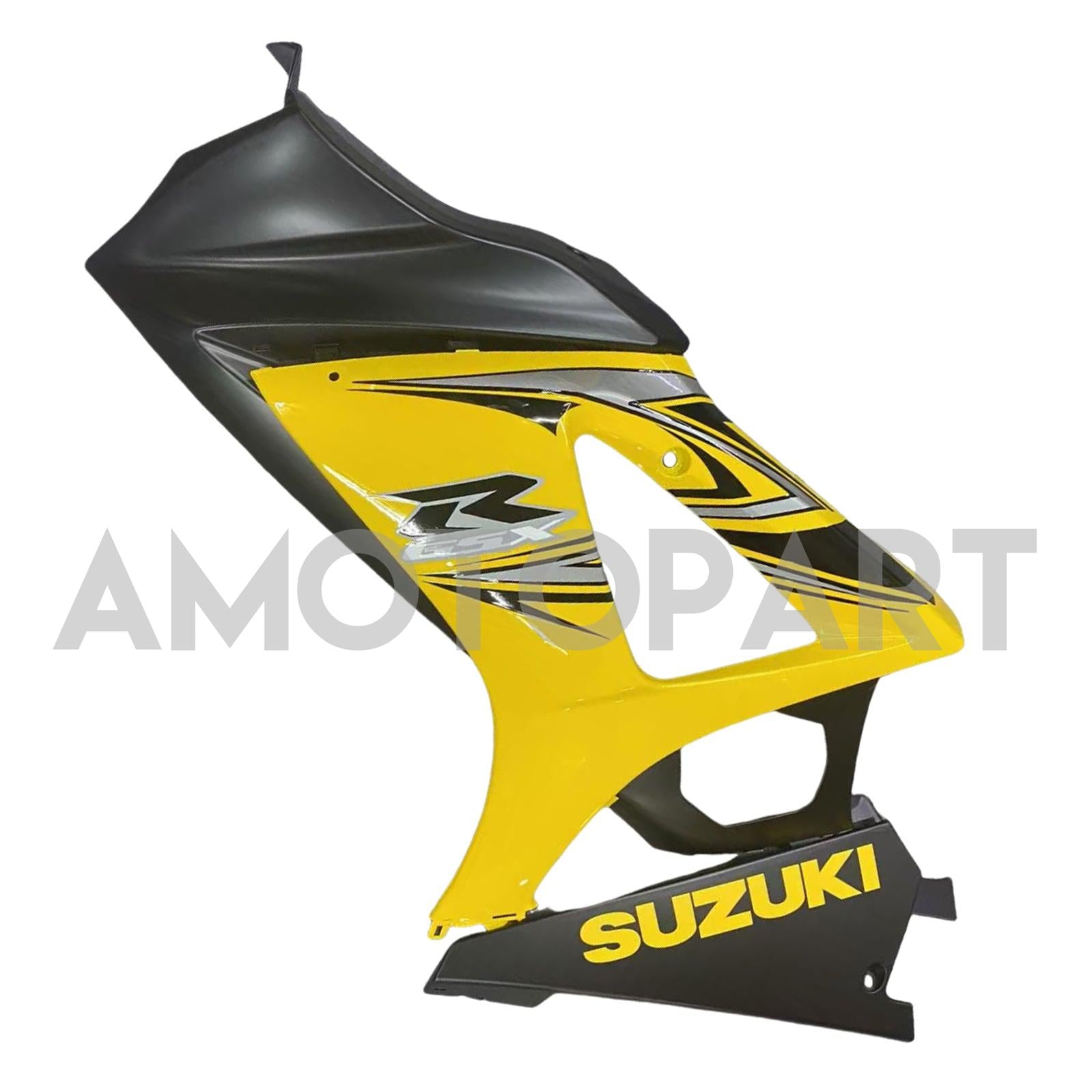 Amotopart 2007–2008 Suzuki GSXR1000 Verkleidung, Gelb&Schwarzes Kit