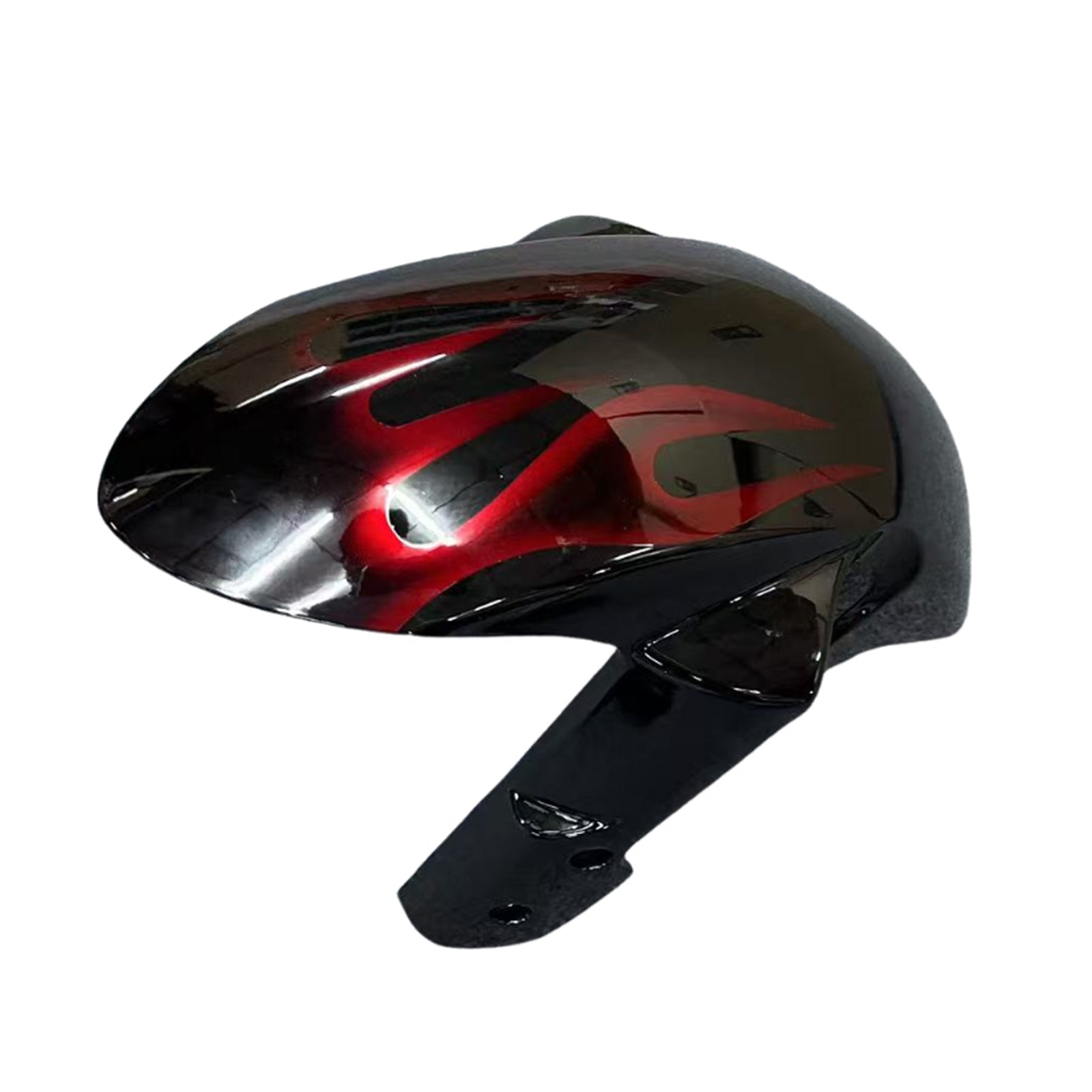 Amotopart 2007-2008 Suzuki GSXR1000 Fairing Black&Red Fire Kit