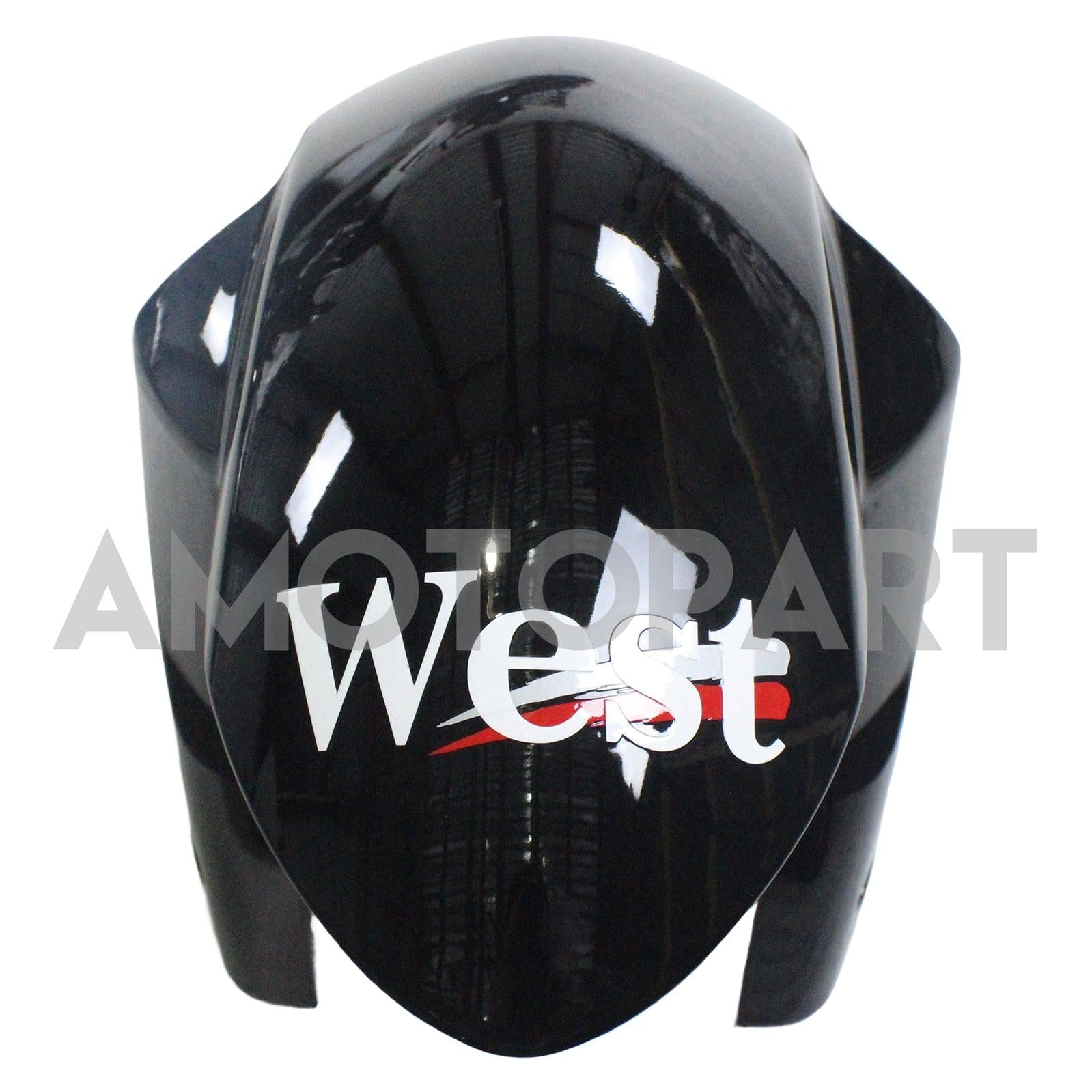Amotopart 2007-2008 Suzuki GSXR1000 FROSSY Black & White Kit