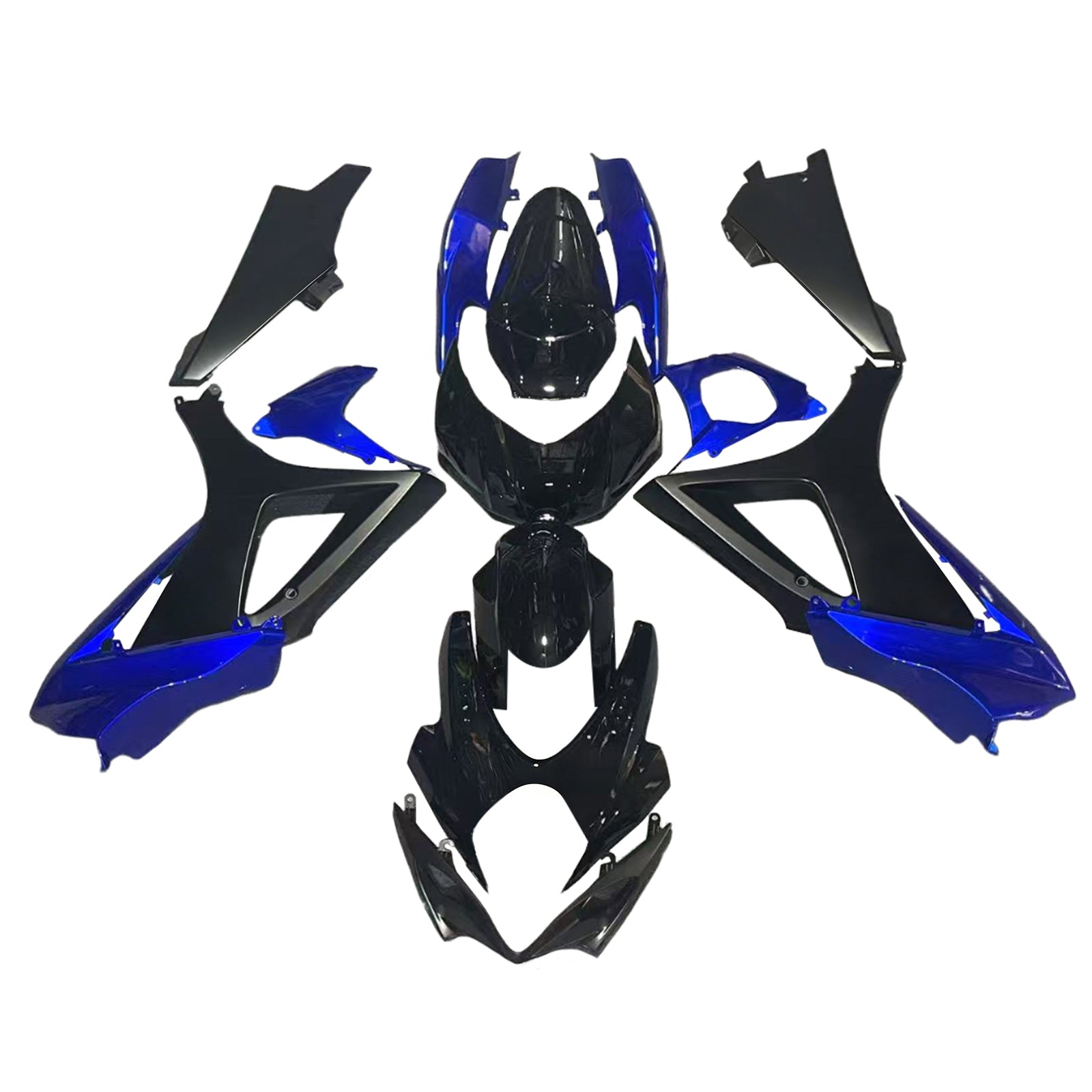 Amotopart 2007-2008 K7 GSXR1000 Suzuki Blue&Black Style1 Fairing Kit