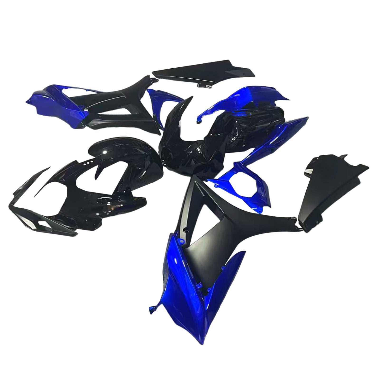 Amotopart 2007-2008 K7 GSXR1000 Suzuki Blue&Black Style1 Fairing Kit