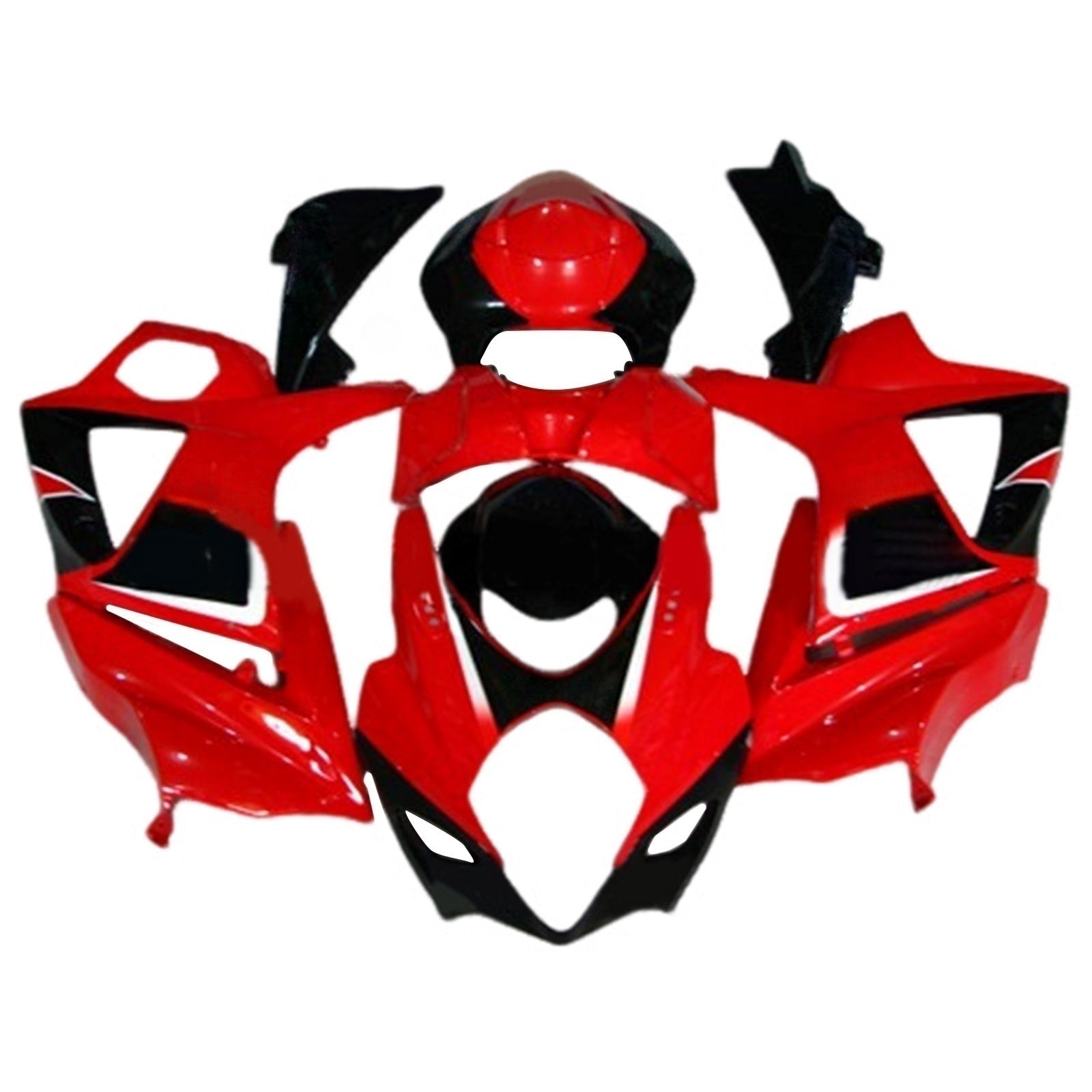 Amotopart 2007-2008 K7 GSXR1000 Suzuki Red & Black Style1 Fairing Kit