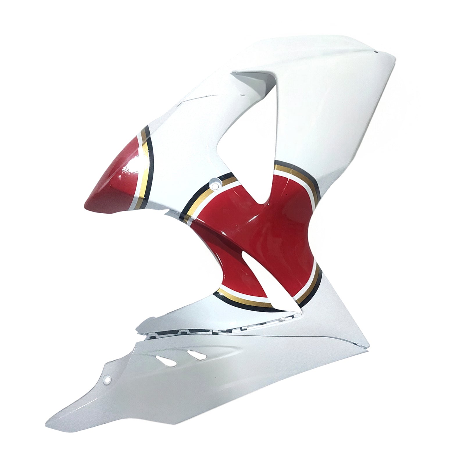 Amotopart 2009-2016 Suzuki GSXR1000 Glossy White Red Fairing Kit
