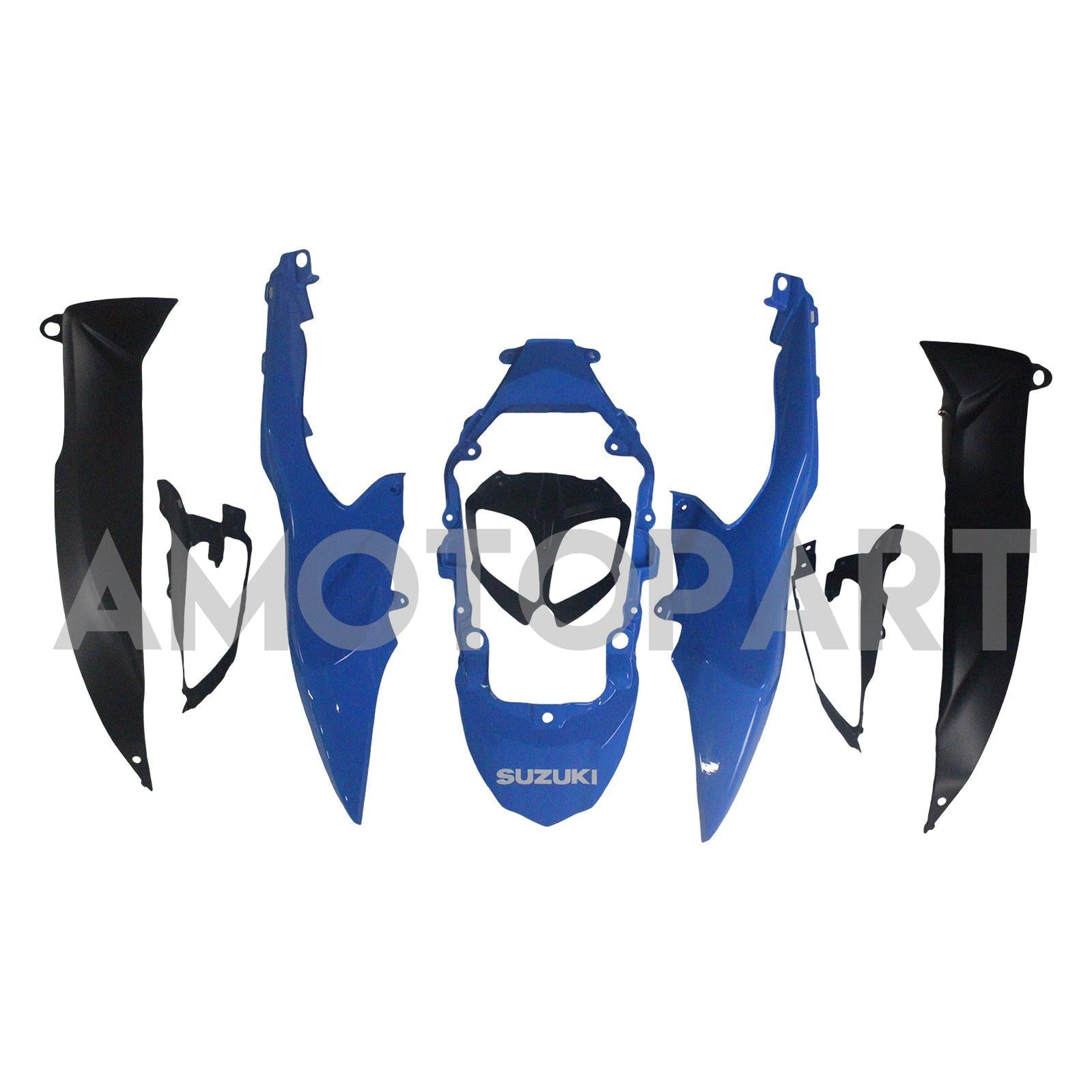 AMOTOPART 2009-2016 SUZUKI GSXR1000 FAIRING MULTI BLUE & RED KIT