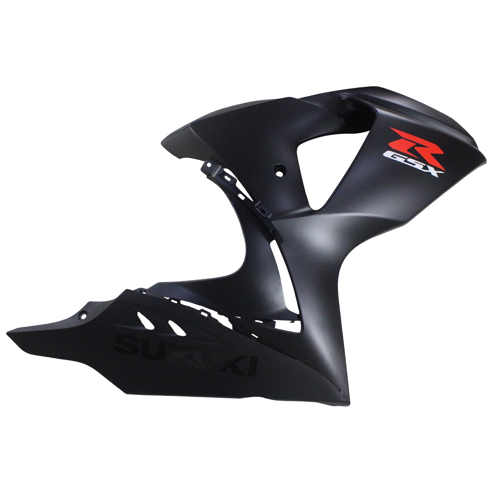 Amotopart 2009-2016 Suzuki GSXR1000 Fairing Matte Black&Red Letter Kit