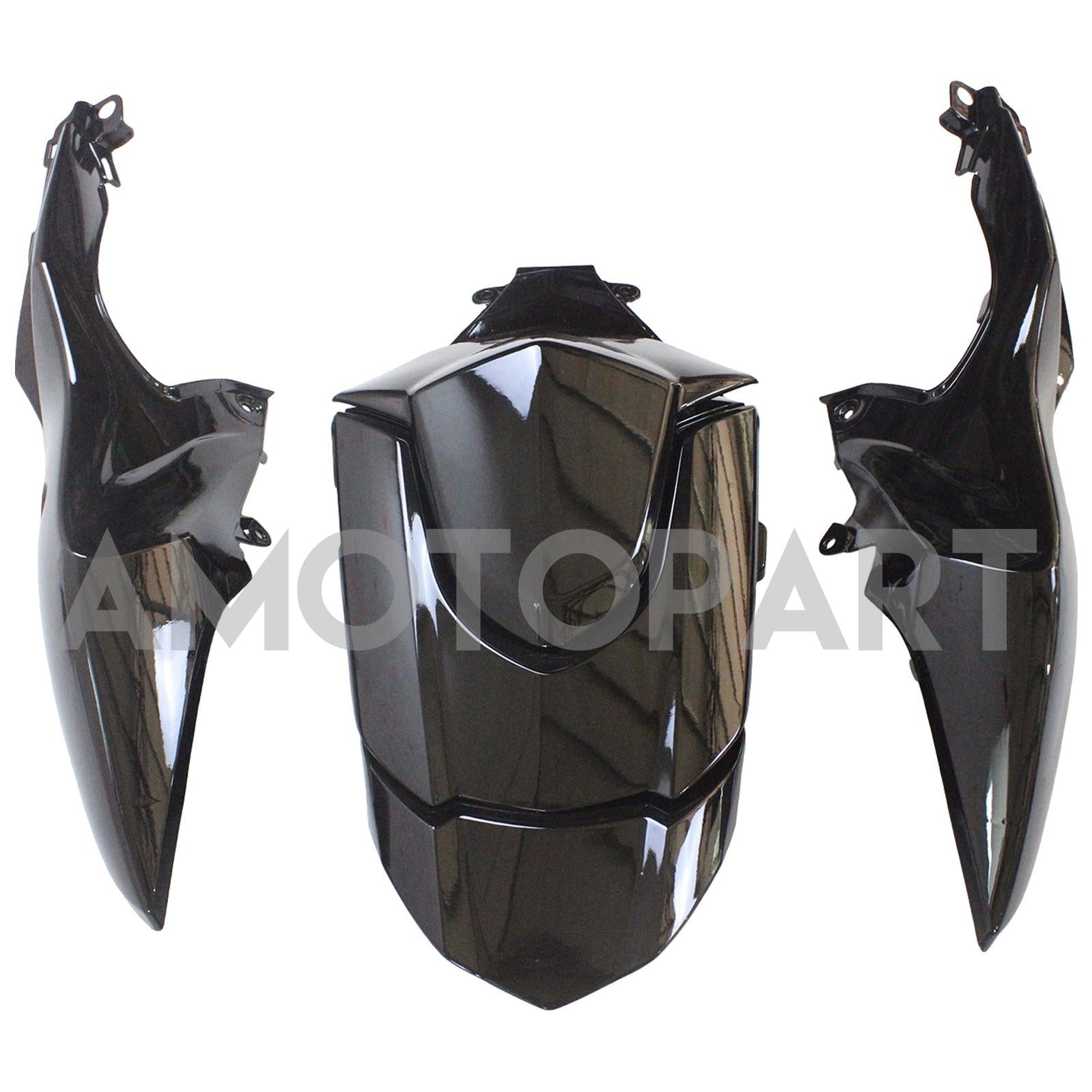 Amotopart 2009-2016 Suzuki GSXR1000 Fairing Black & Gold Kit