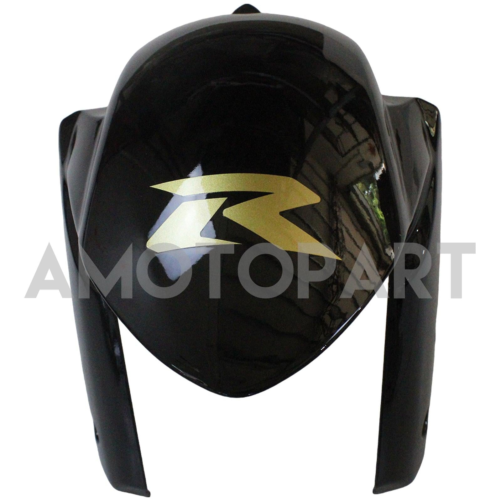 Amotopart 2009-2016 Suzuki GSXR1000 Fairing Black & Gold Kit