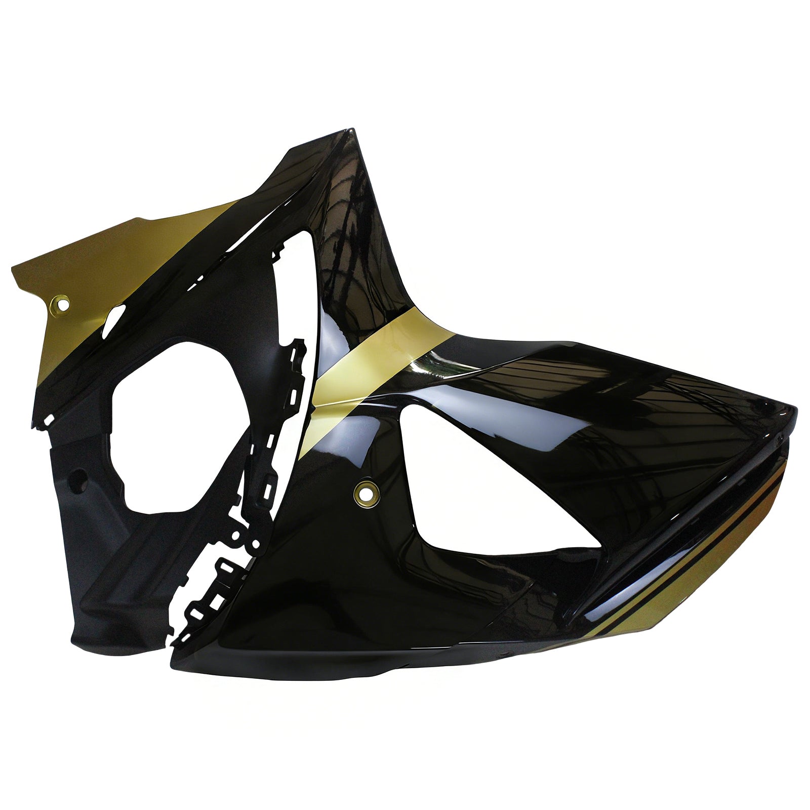 Amotopart 2009-2016 Suzuki GSXR1000 Verkleidung Schwarz&Gold-Kit