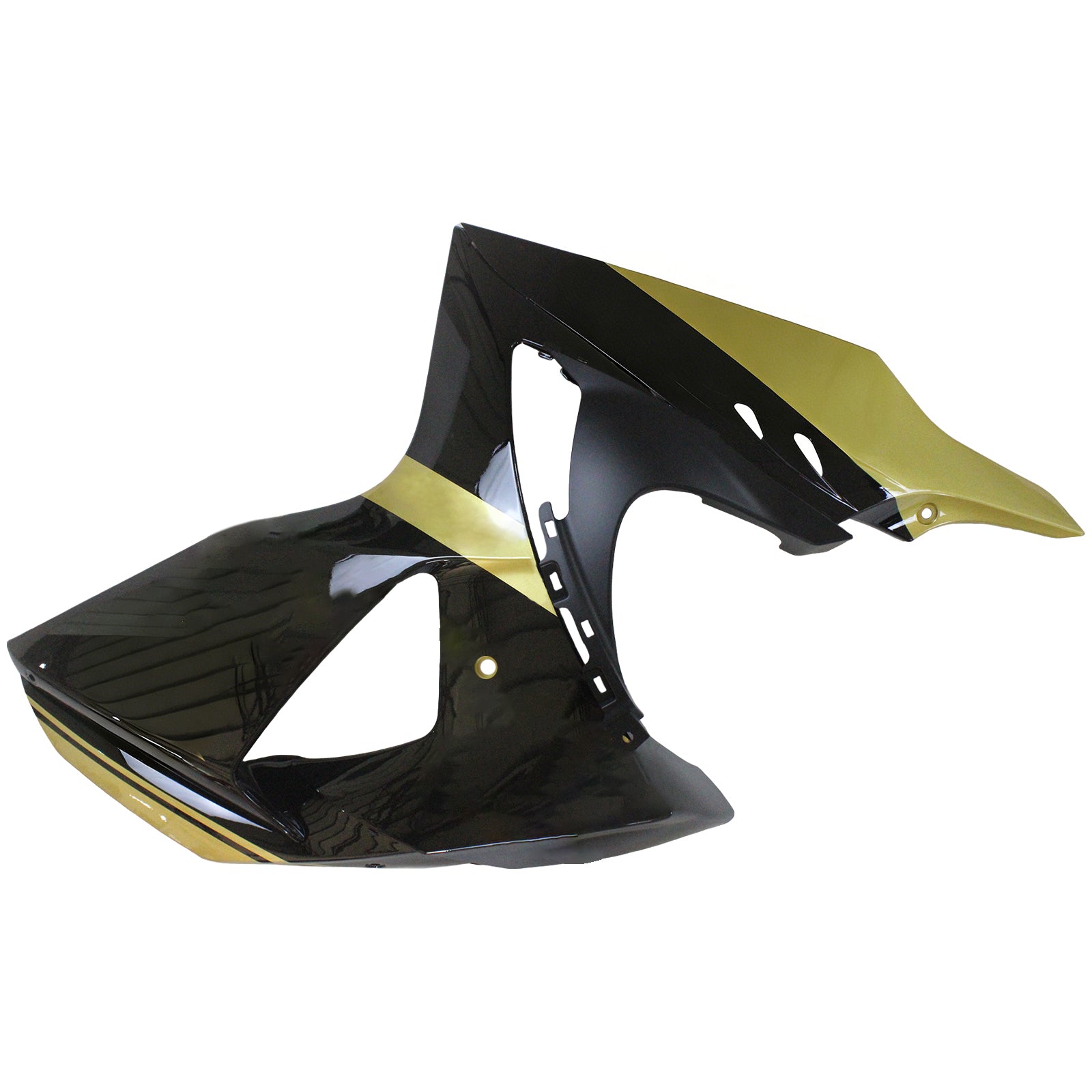 Amotopart 2009-2016 Suzuki GSXR1000 Verkleidung Schwarz&Gold-Kit